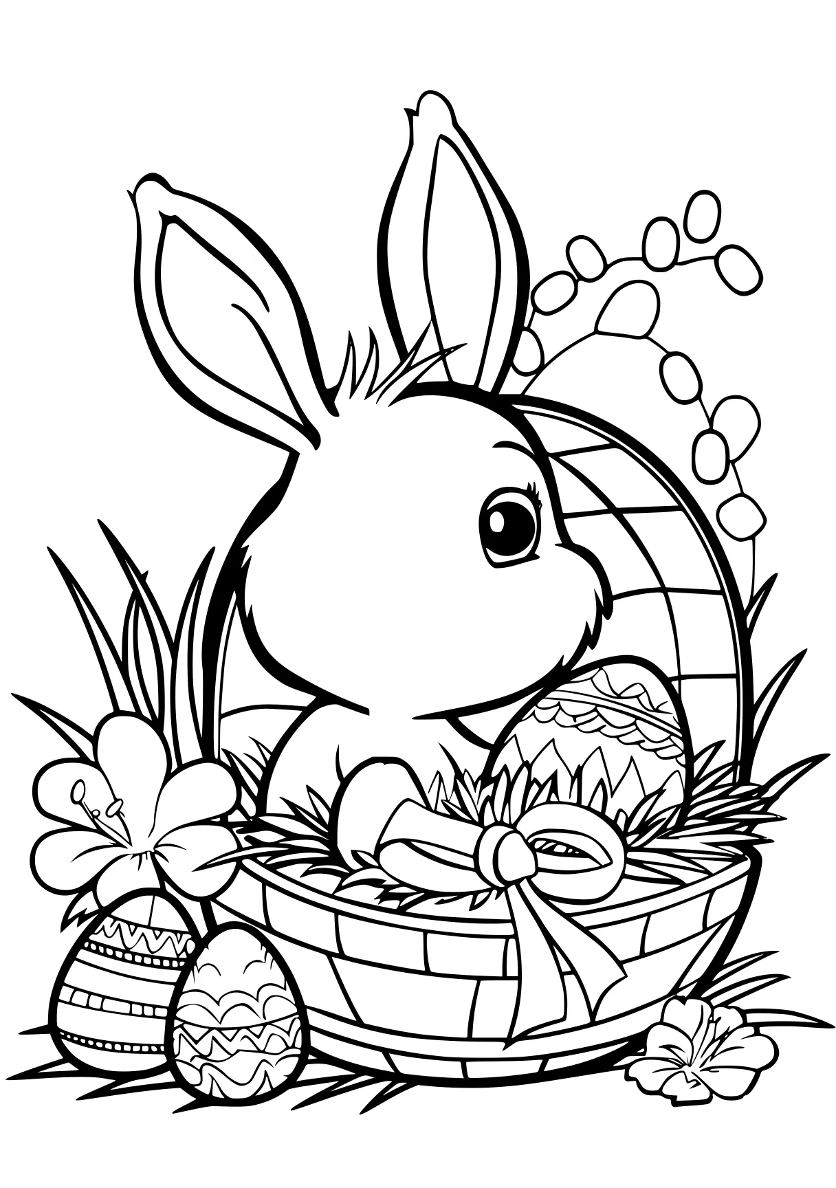 easter coloring pages, bunny, easter, scorbunny, free page downloads