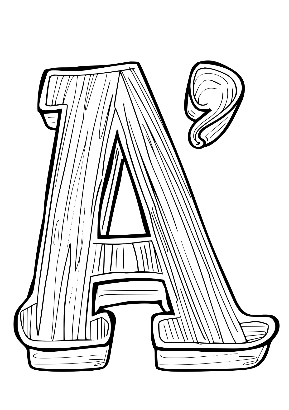 alphabet coloring pages a4, a, an, alphabet, are, free page downloads