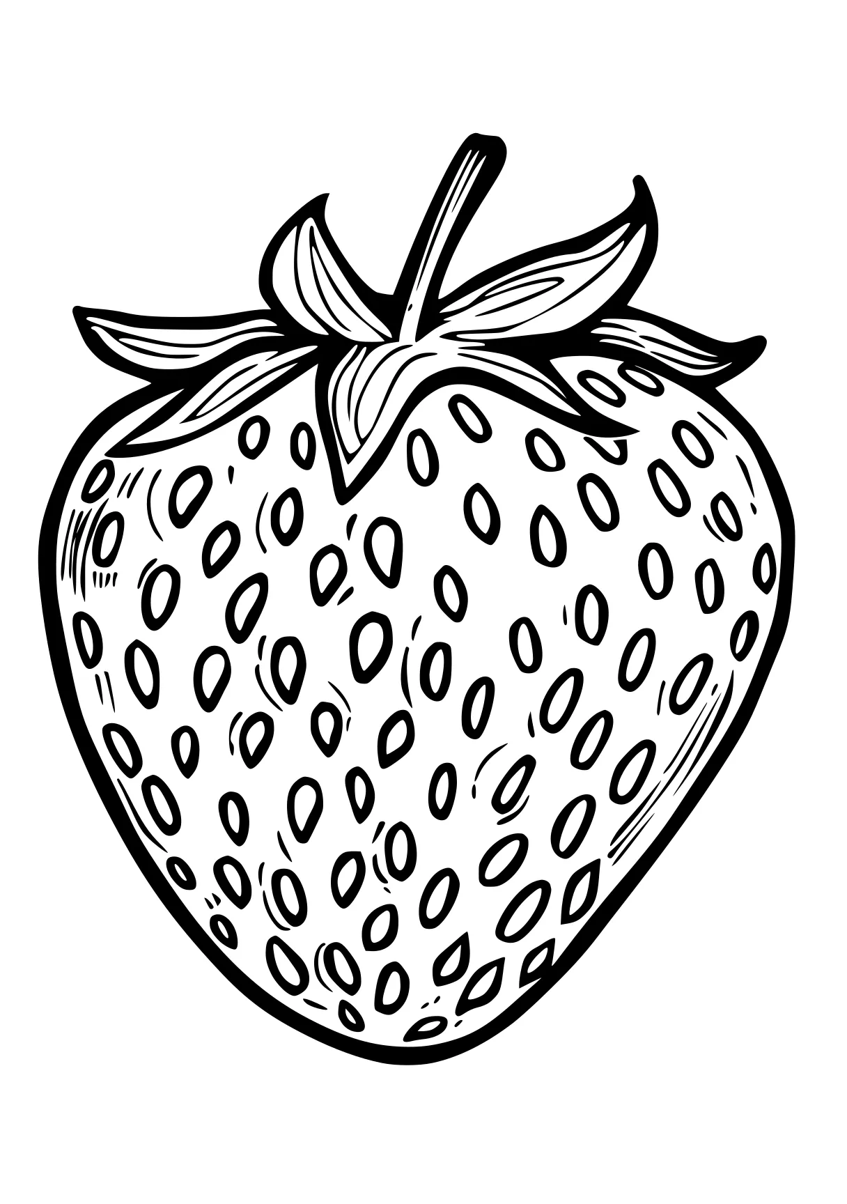 strawberry coloring page strawberry, wall, apple, fruit, watermelon, free downloads