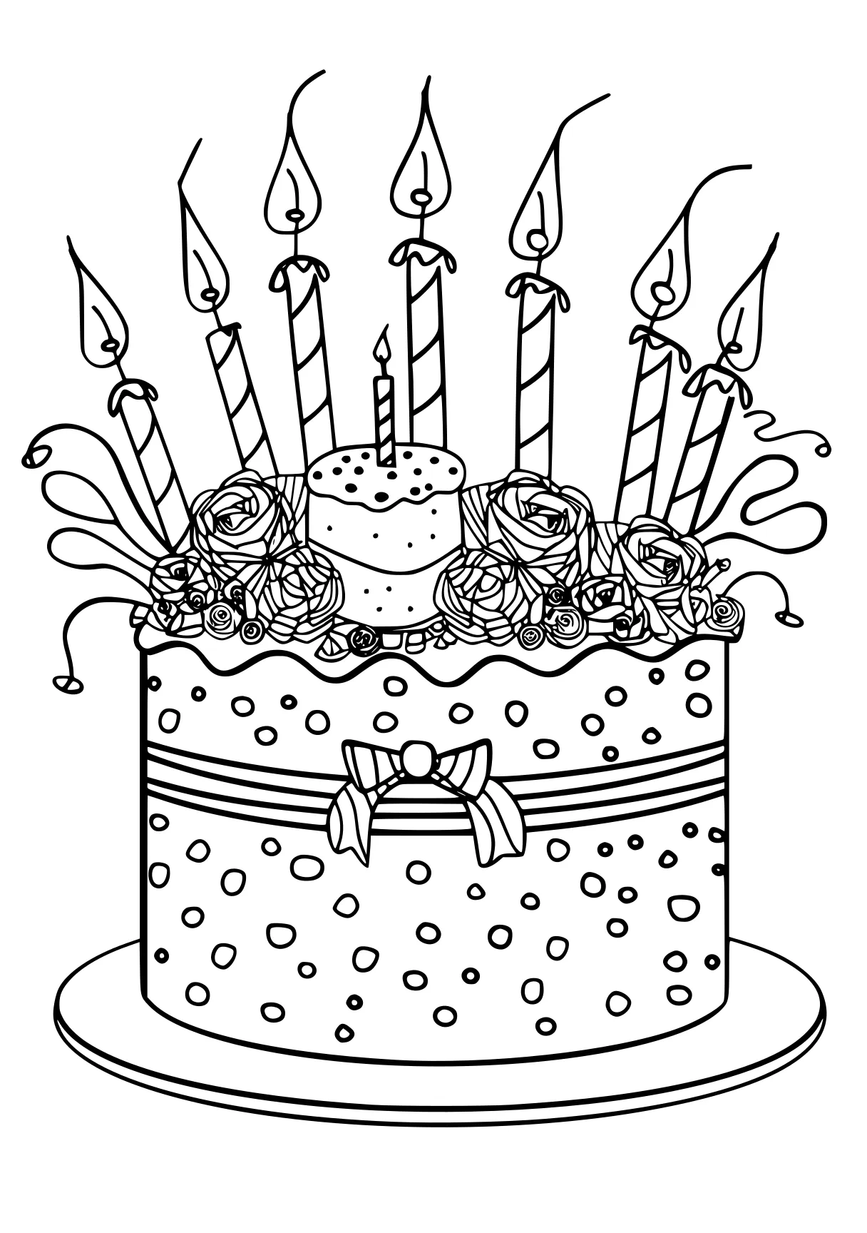 birthday coloring sheets, cake, birthday, printables, free page downloads