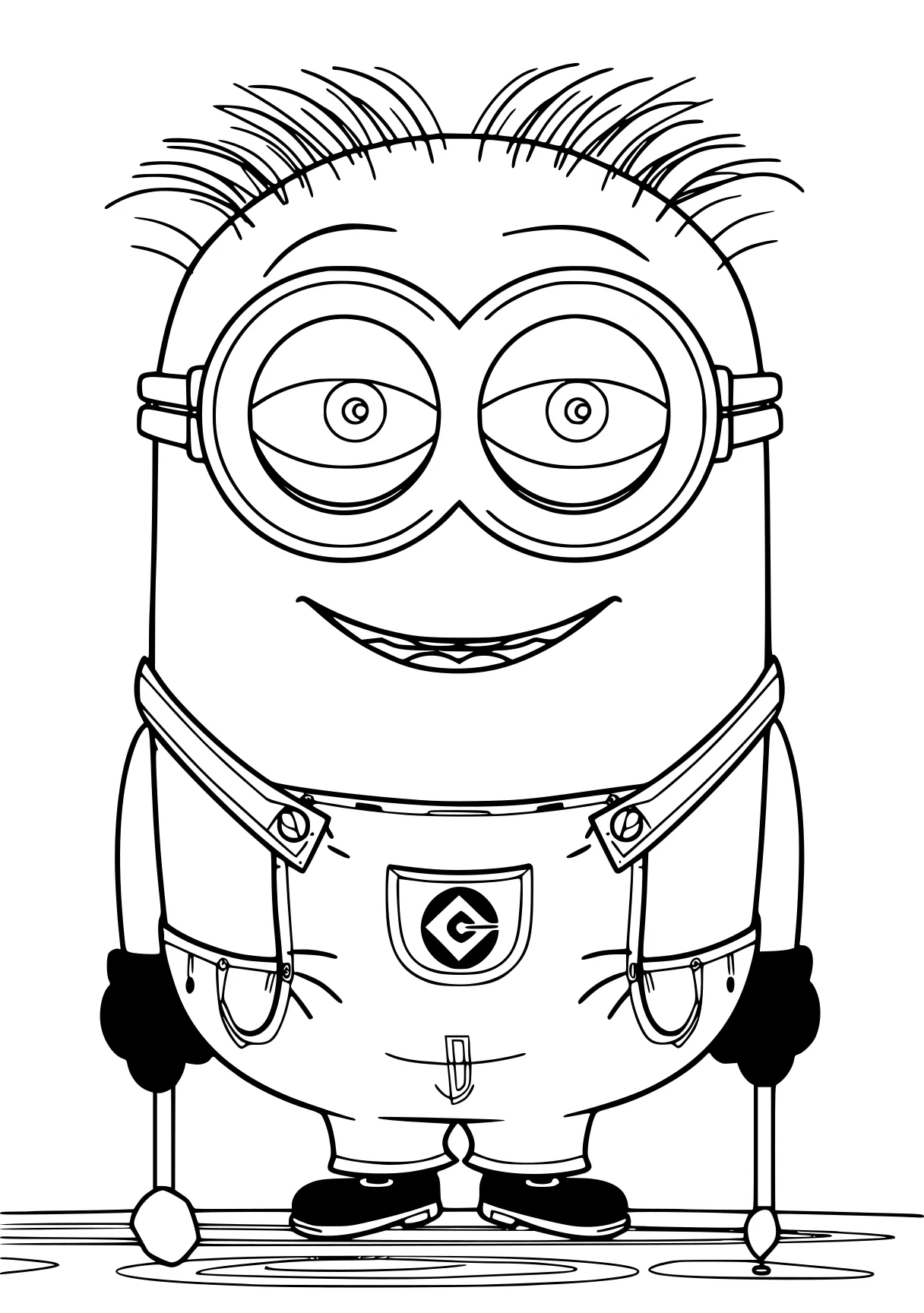 minion coloring sheet minion, minions, unikitty, simpson, pororo, free page downloads