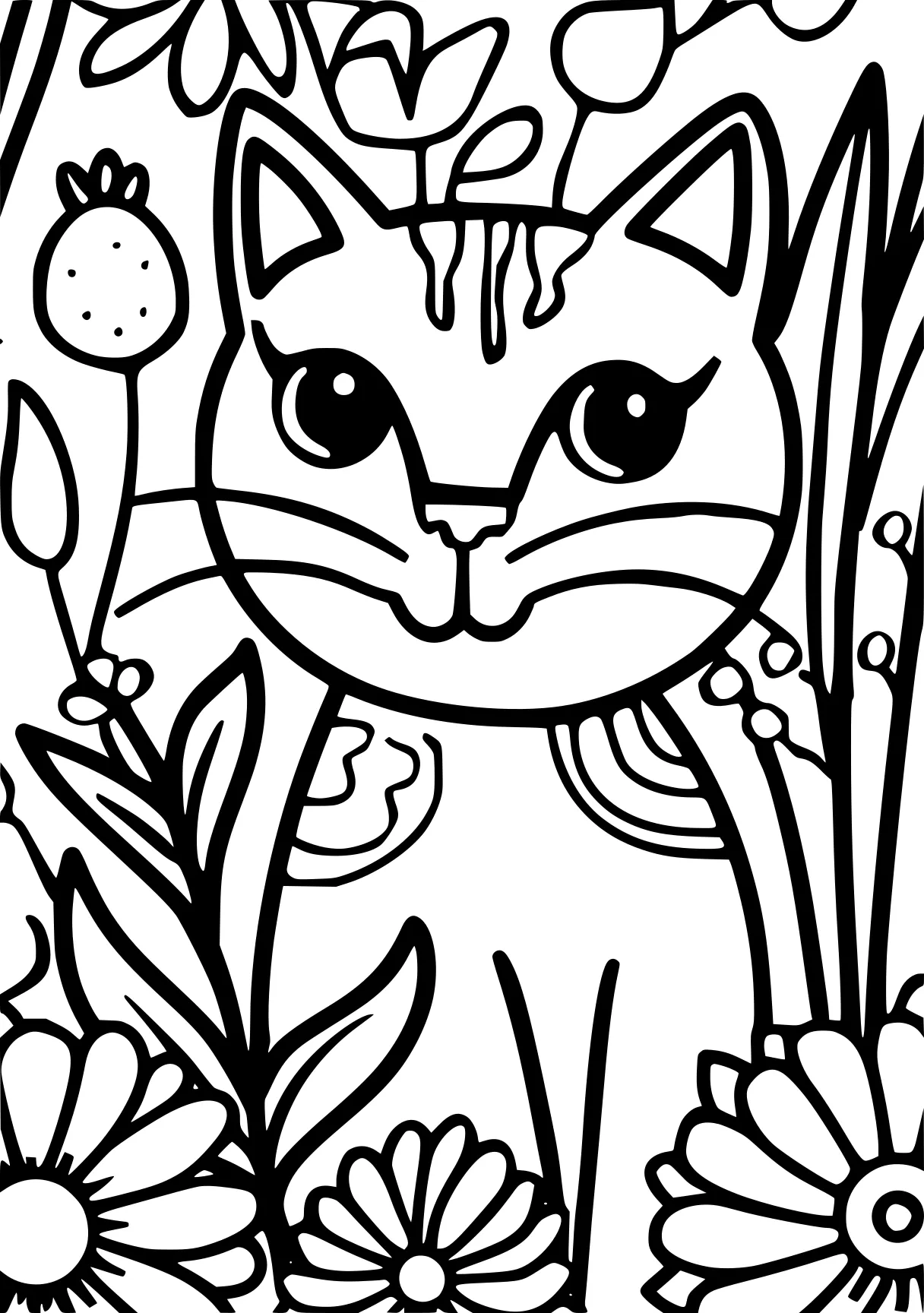 printable pictures, kitty, aristocats, caticorn, free coloring page downloads