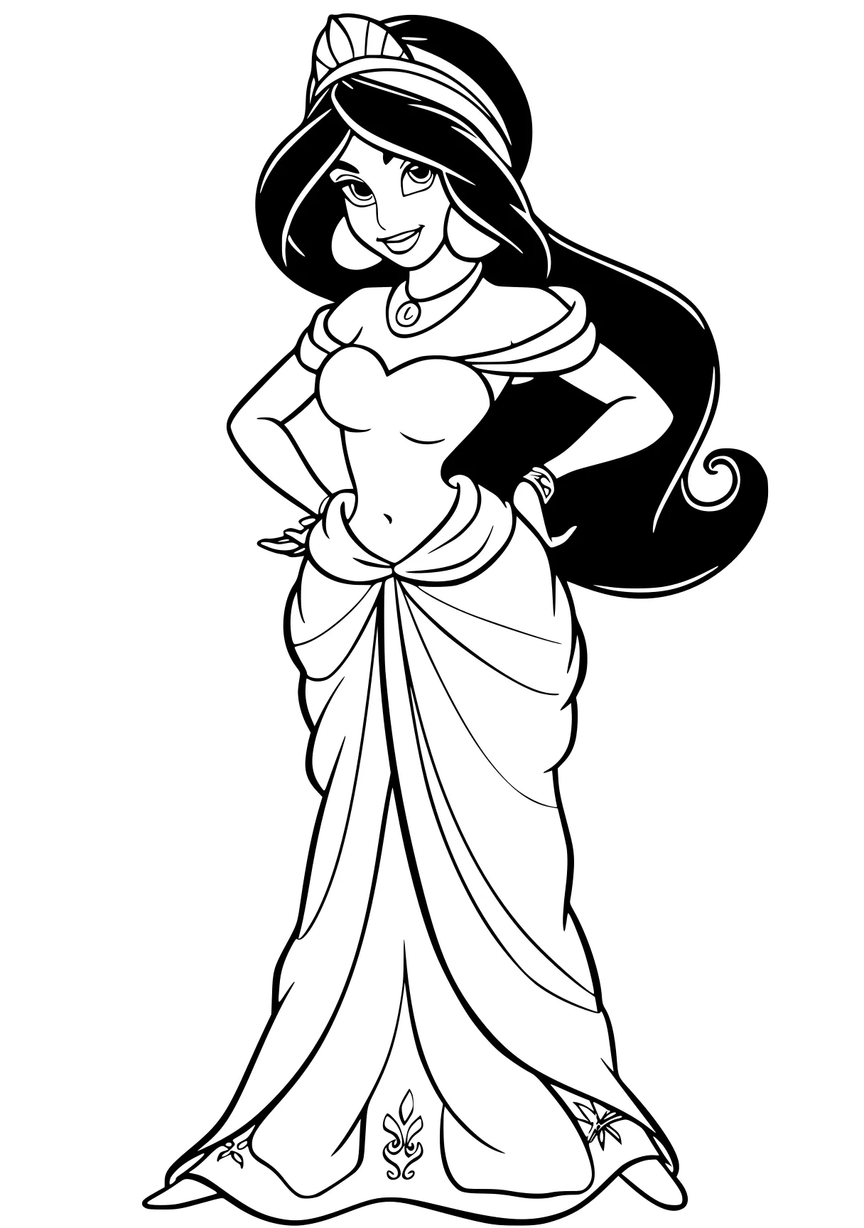 princess jasmine coloring pages jasmine, diana, moana, tiana, aphmau, free page downloads