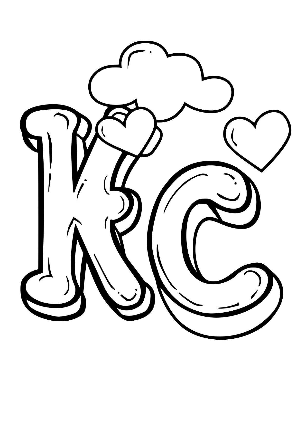 abc coloring pages inc, abc, killy, kind, keep, free page downloads