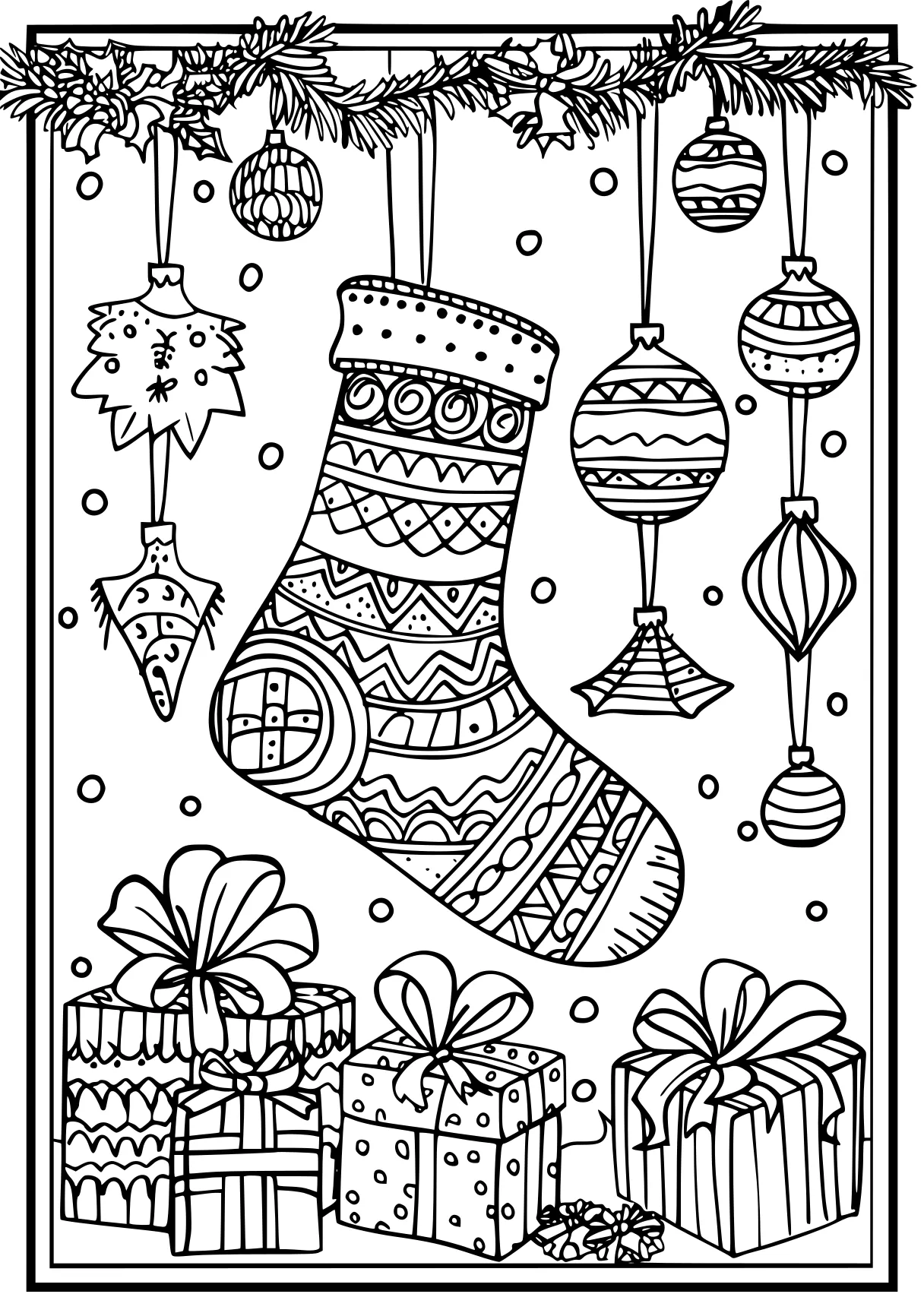 christmas coloring sheets zentangle, ornament, nutcracker, free page downloads