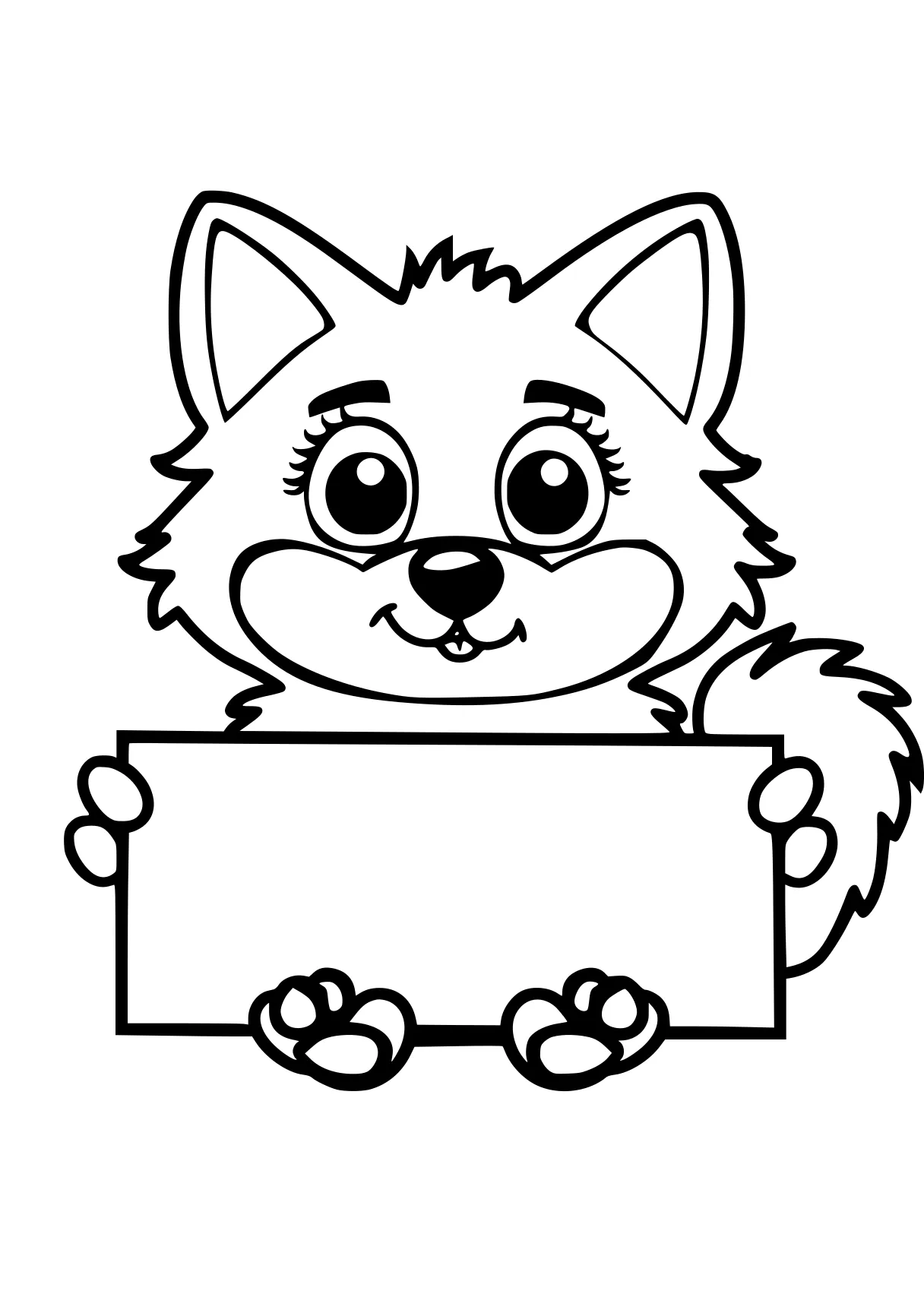 bluey colouring pages fox, raccoon, lankybox, racoon, illustrator, free coloring page downloads