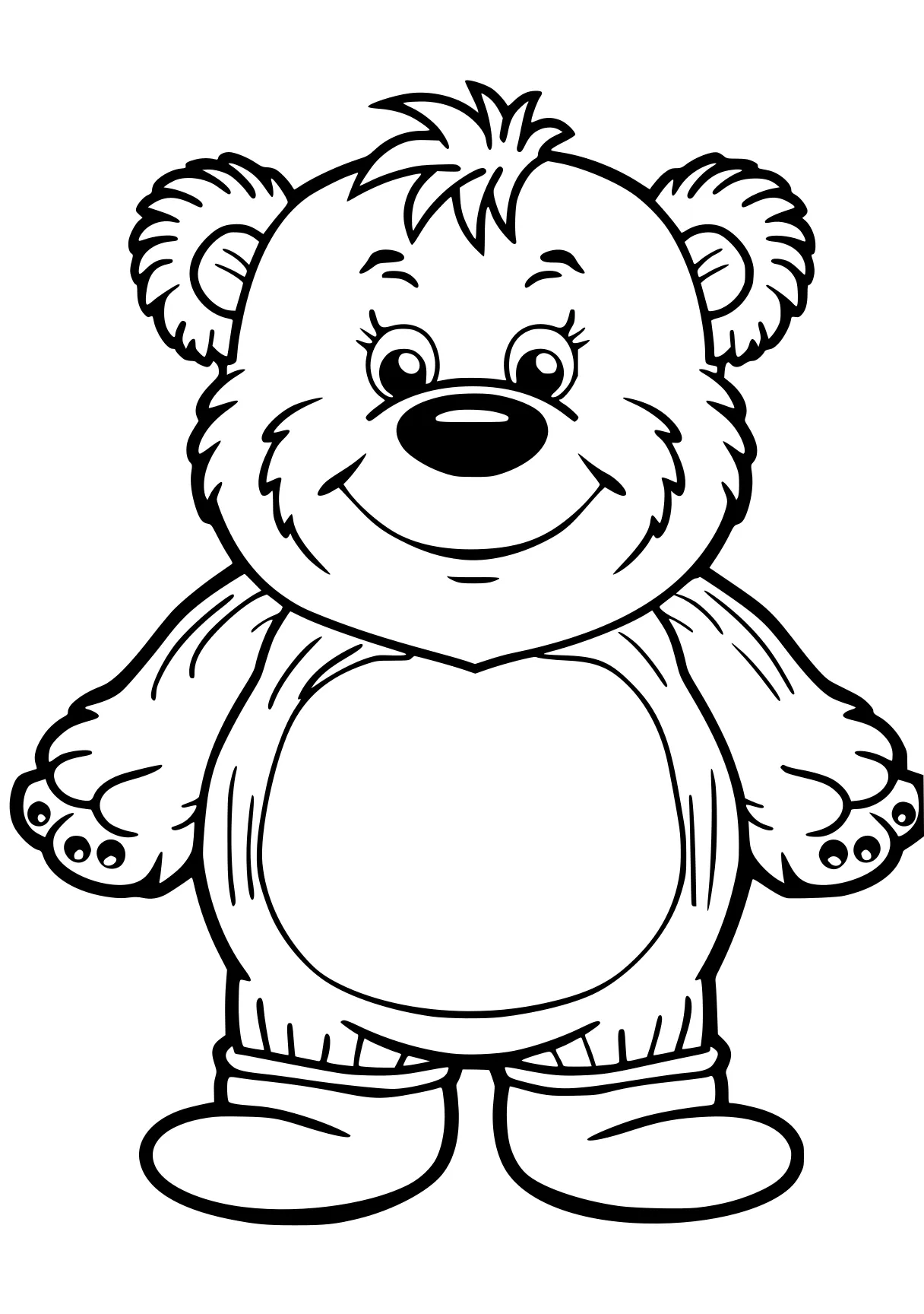 huggy wuggy coloring pages bear, fazbear, pooh, winnie, teddy, free page downloads