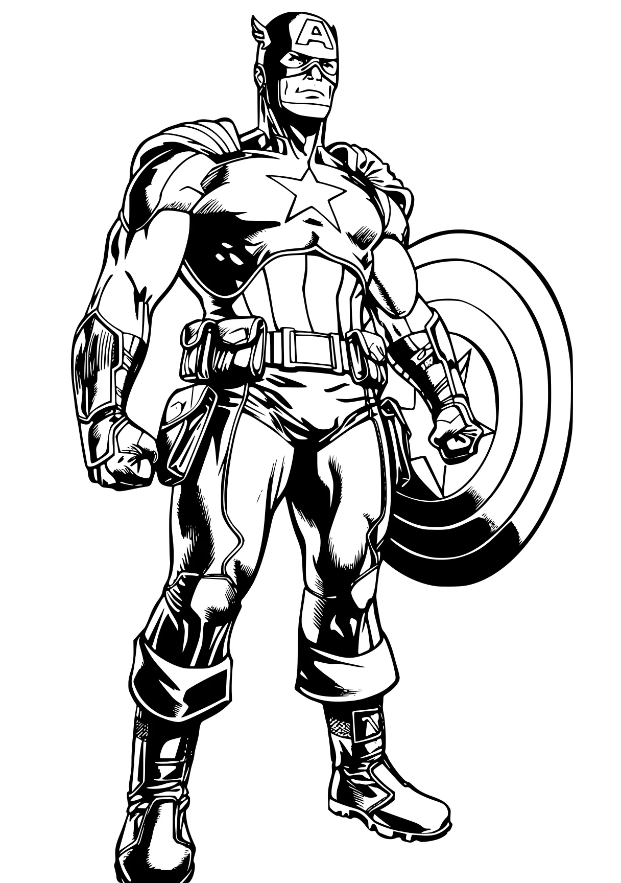 avenger coloring pages wolverine, thor, jiren, captain, avenger, free page downloads