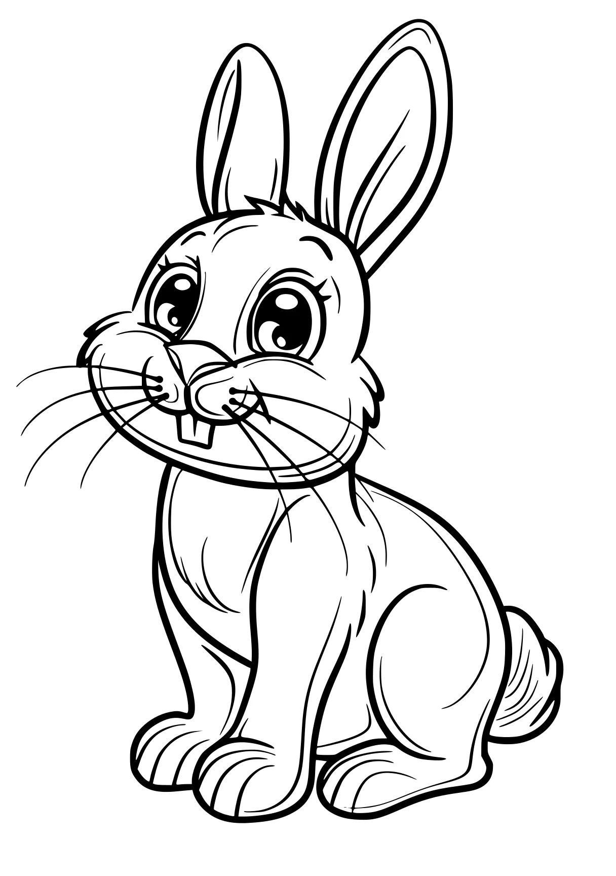 easter bunny coloring page rabbit, bunny, scorbunny, carrot, alvin, free downloads