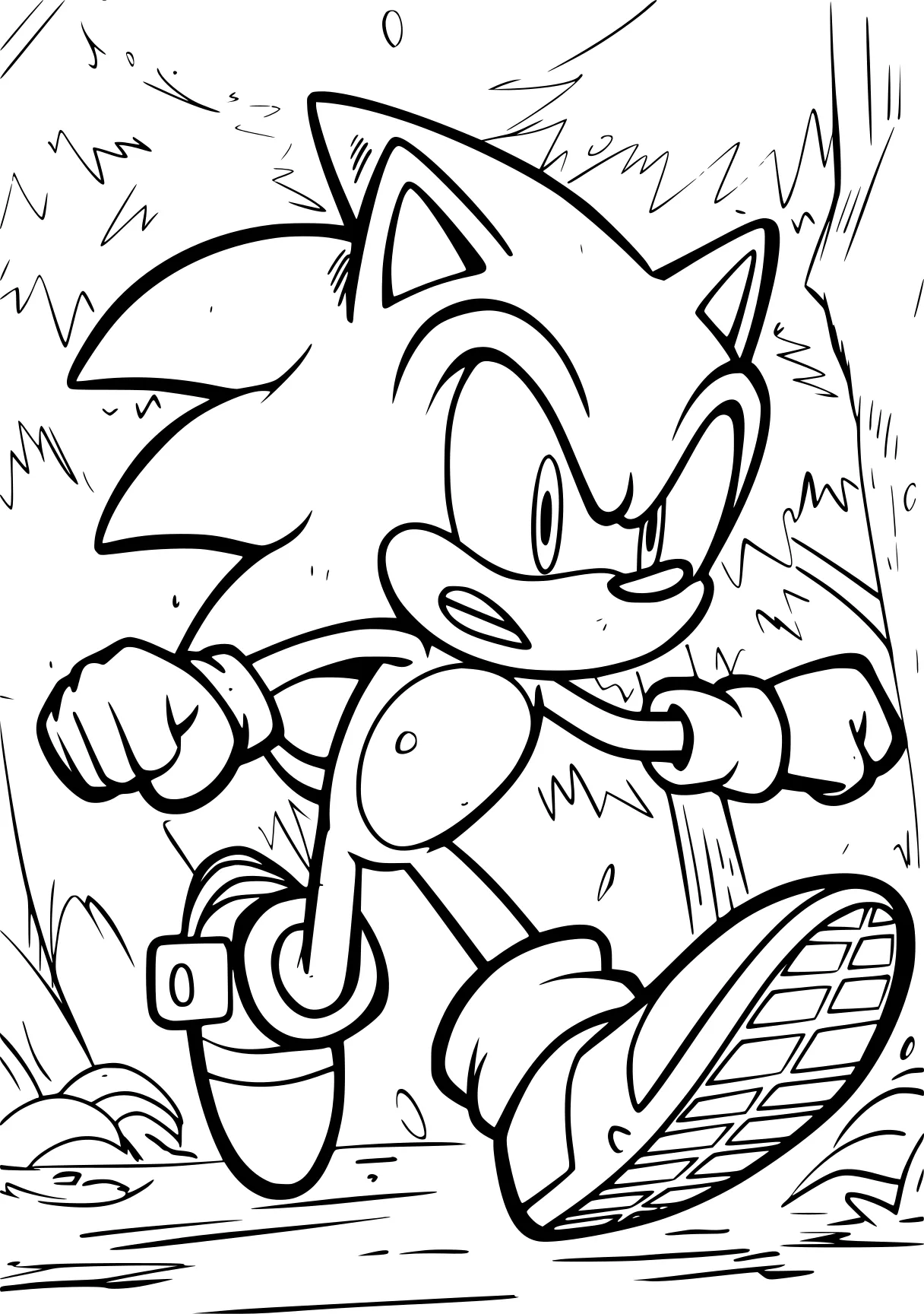 sonic coloring pages sonic, tails, knuckles, hedgehog, coloring, free page downloads