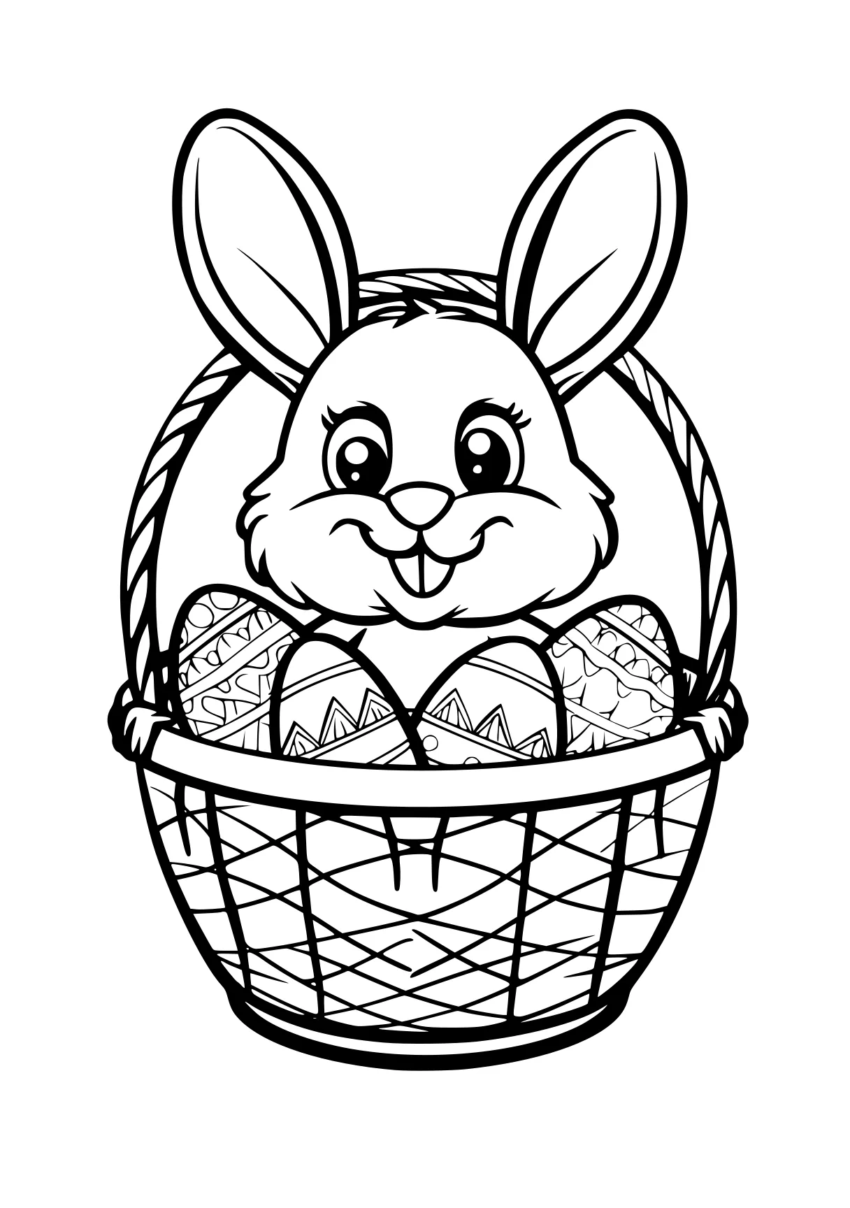 coloring pages for easter bunny, rabbit, easter, free page downloads