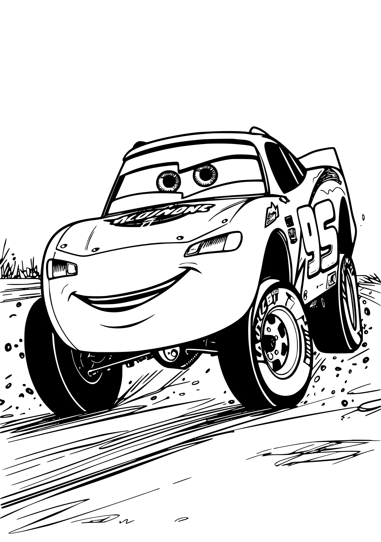 lightning mcqueen coloring page vehicle, car, mater, cars, race, free downloads