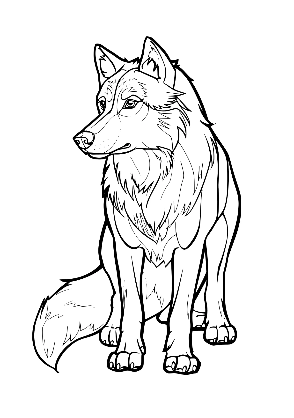 wolf coloring pages wolf, husky, werewolf, skye, fox, free page downloads