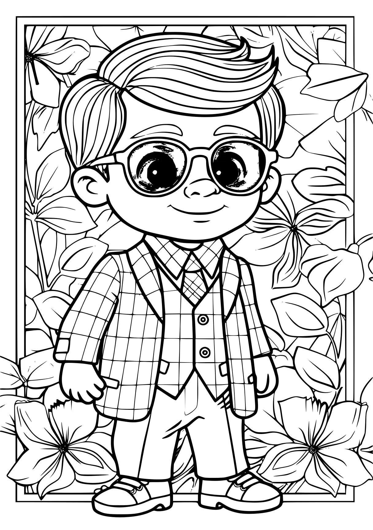 preppy coloring pages, illustrator, printables, mini, free page downloads