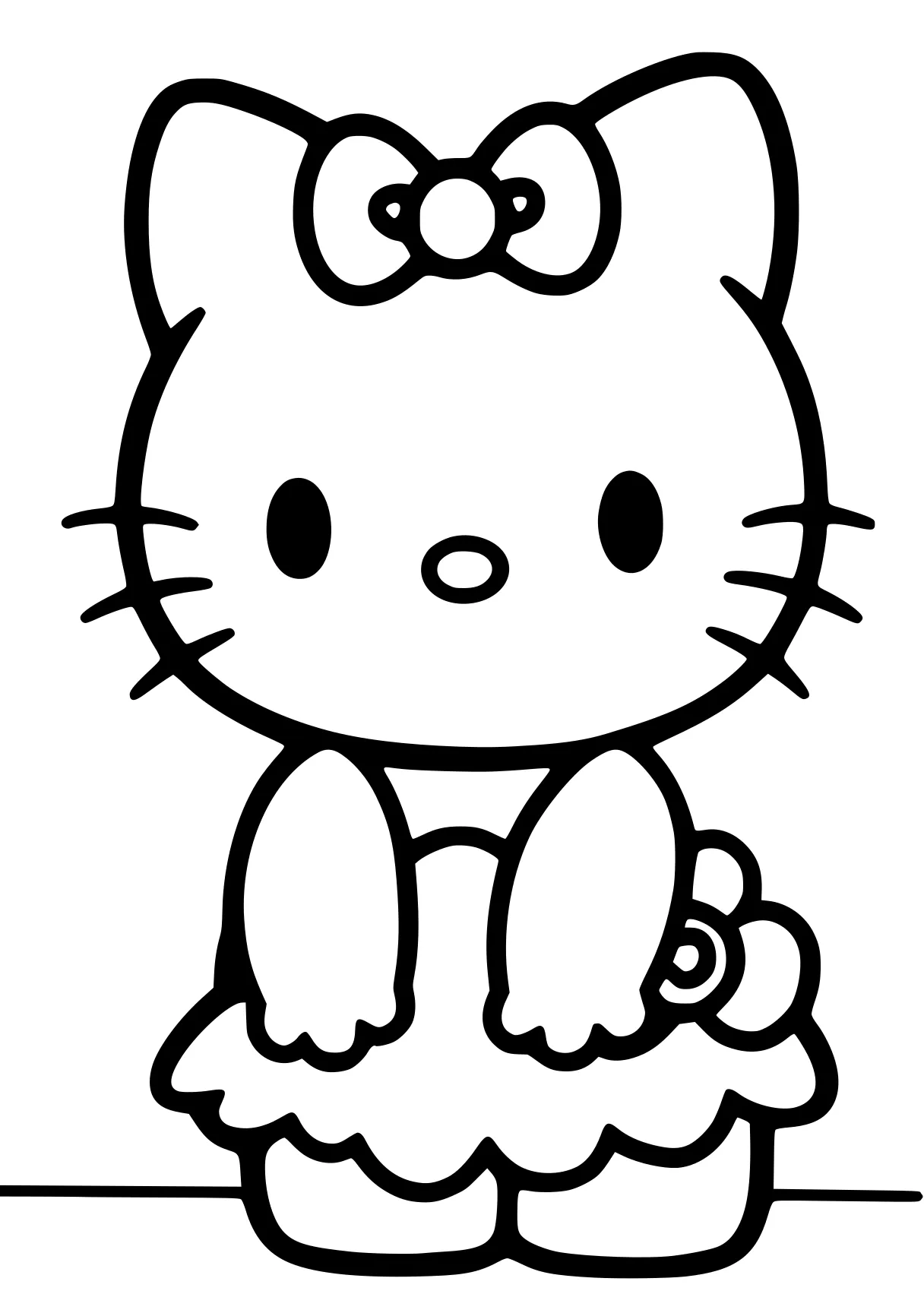 hello kitty coloring book sanrio, kitty, cinnamoroll, unikitty, molang, free page downloads