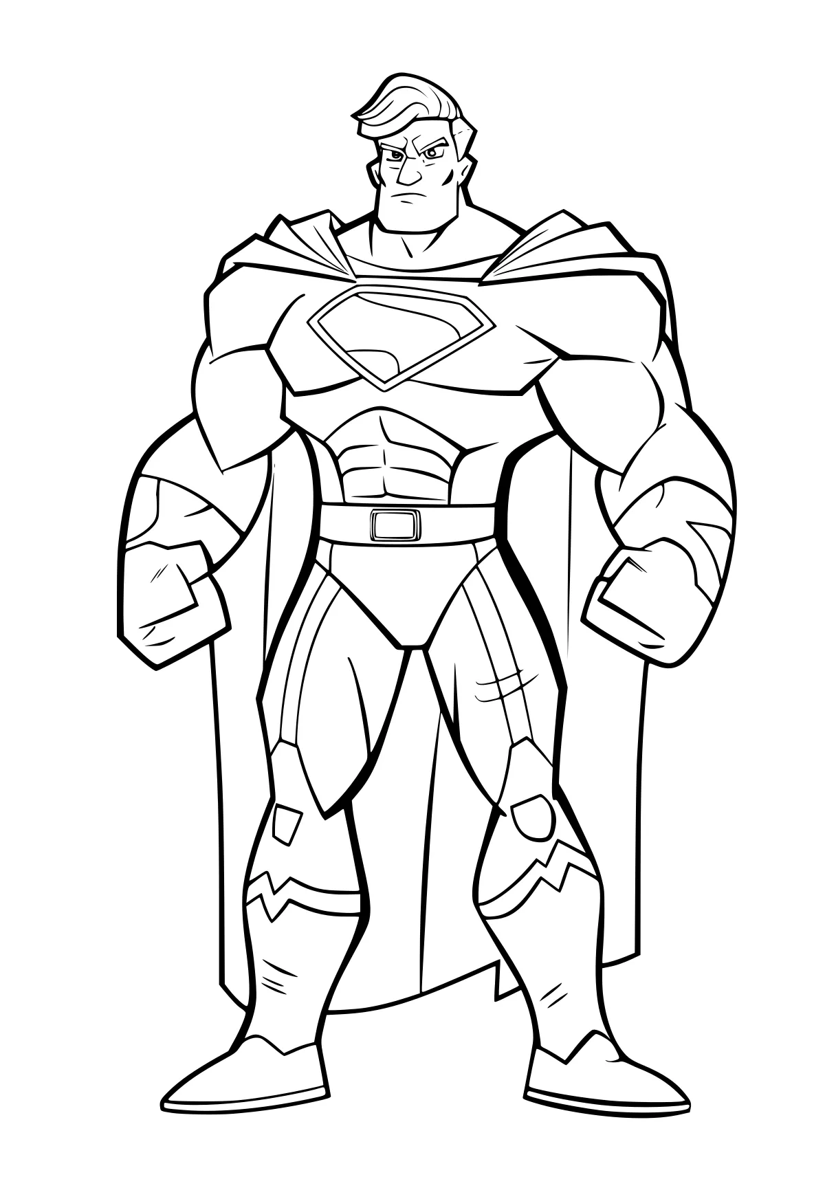 super hero coloring page superman, superhero, supercoloring, jiren, pencils, free downloads