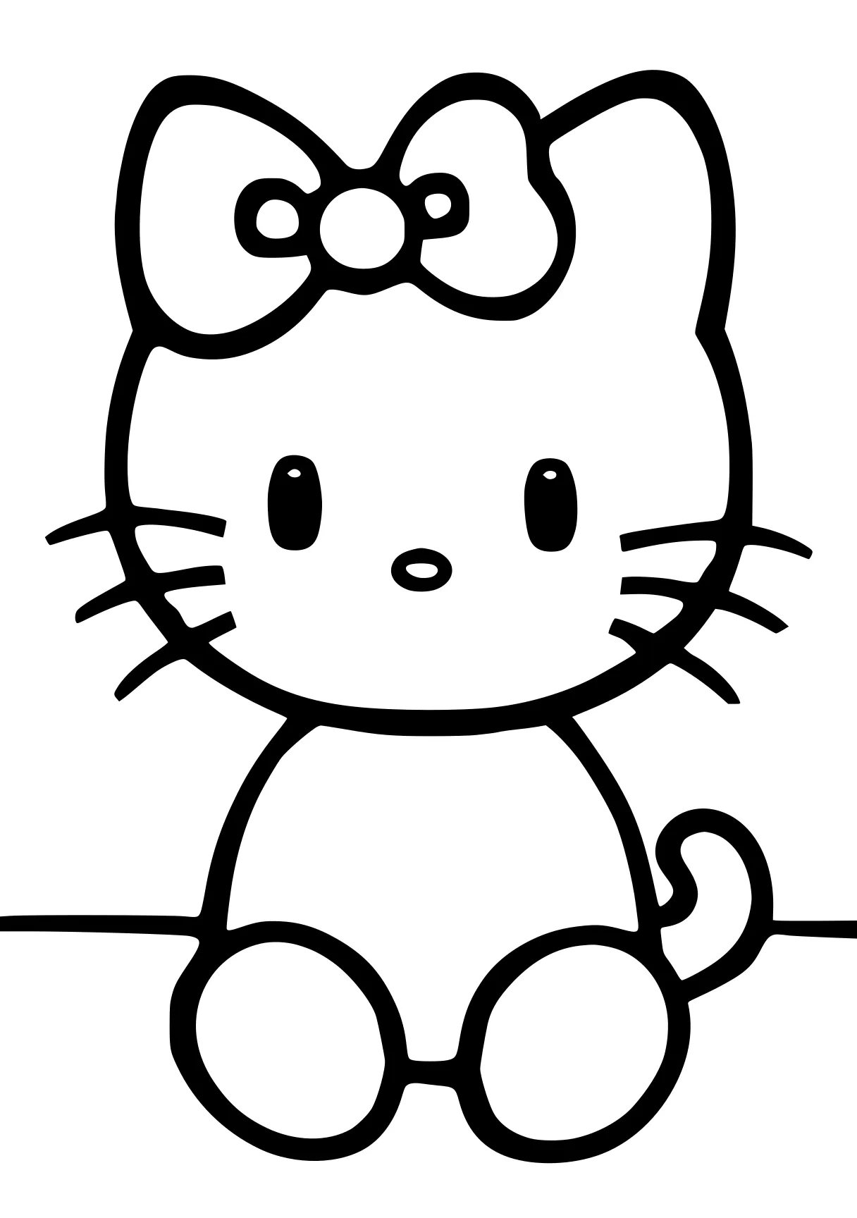 coloring pages printable hello kitty sanrio, mouse, kitty, free page downloads