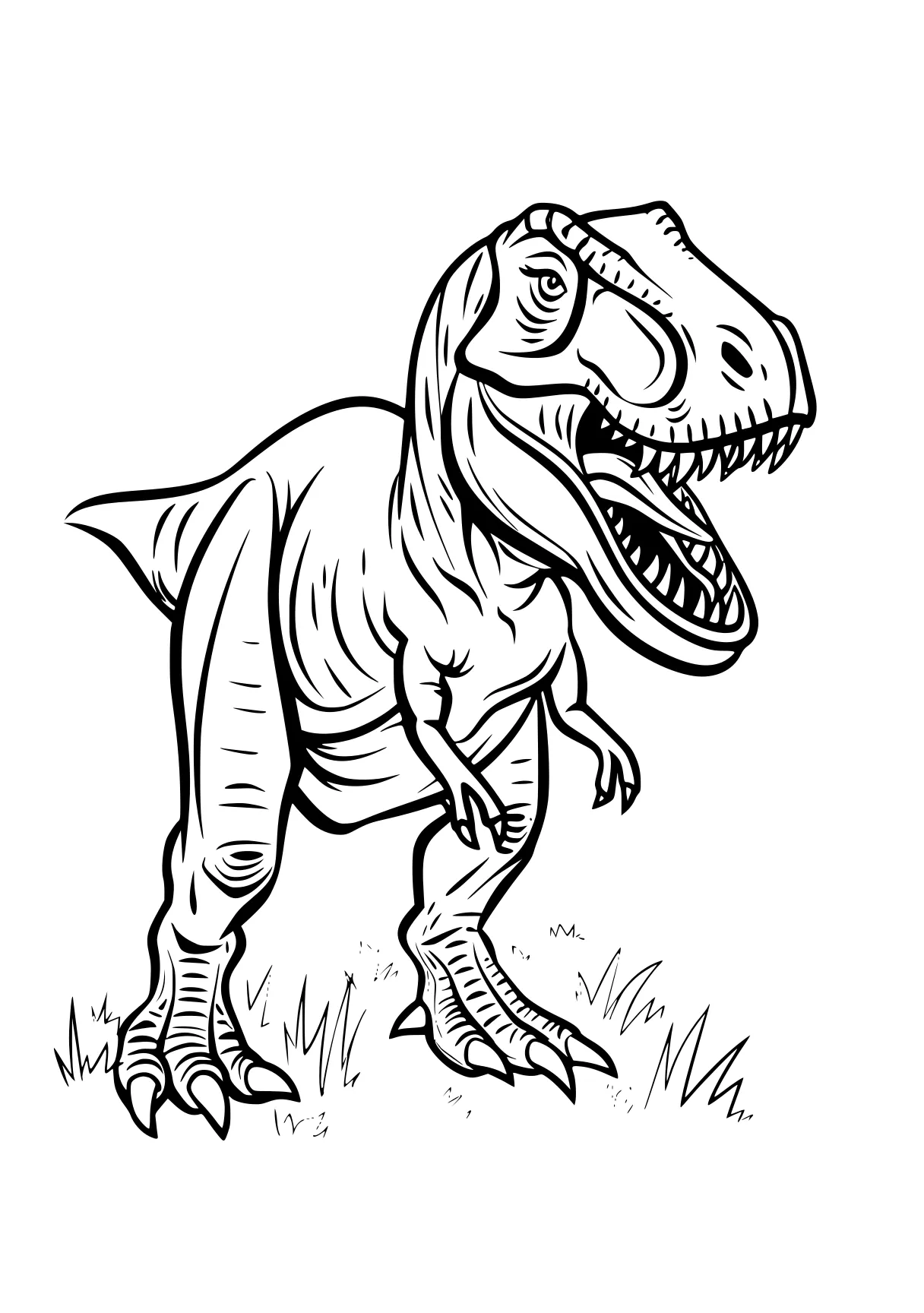 tyrannosaurus rex coloring page tyrannosaurus, indoraptor, trex, dino, t-rex, free downloads