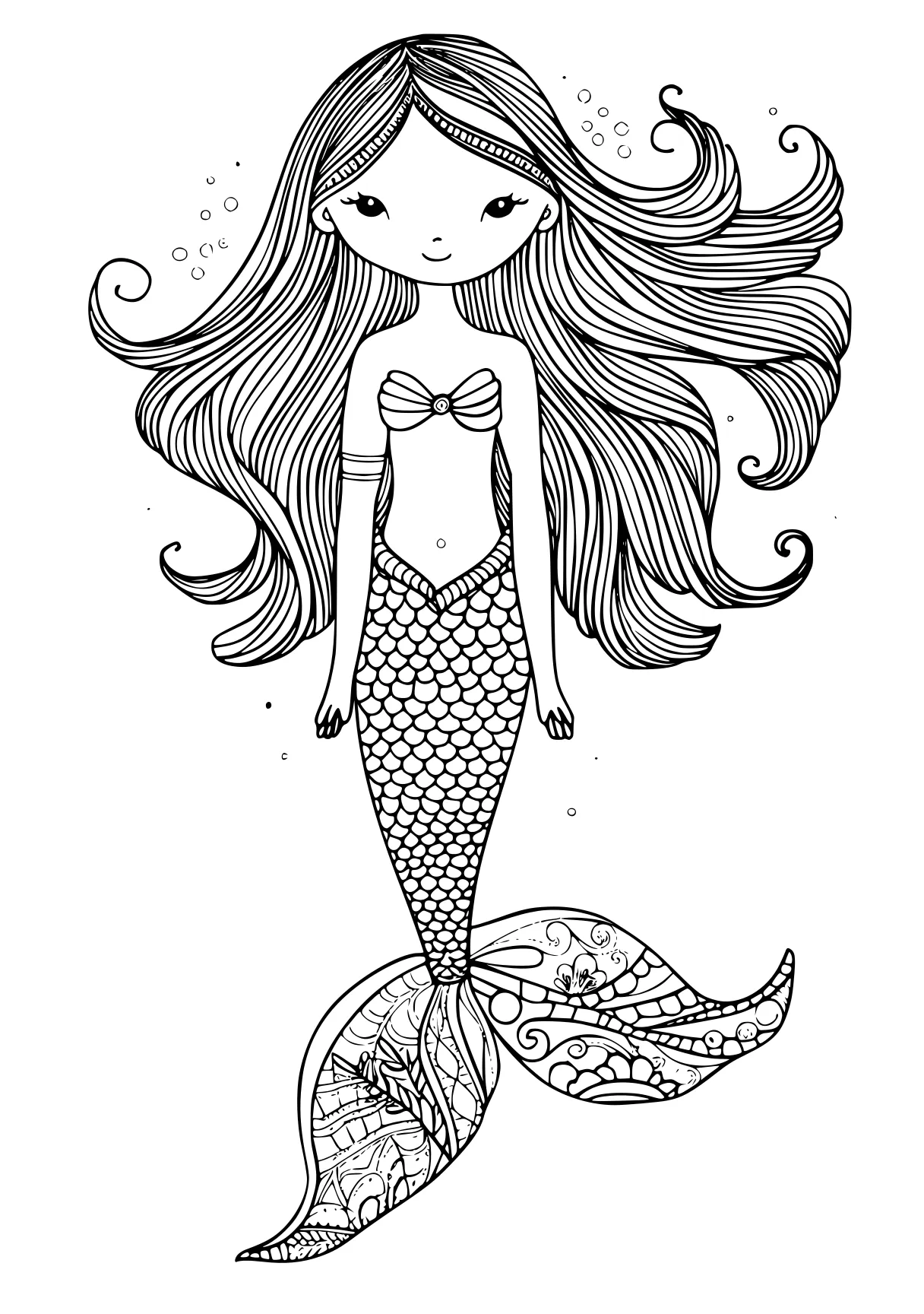 mermaid coloring sheet mermaid, ariel, fish, siren, sea, free page downloads