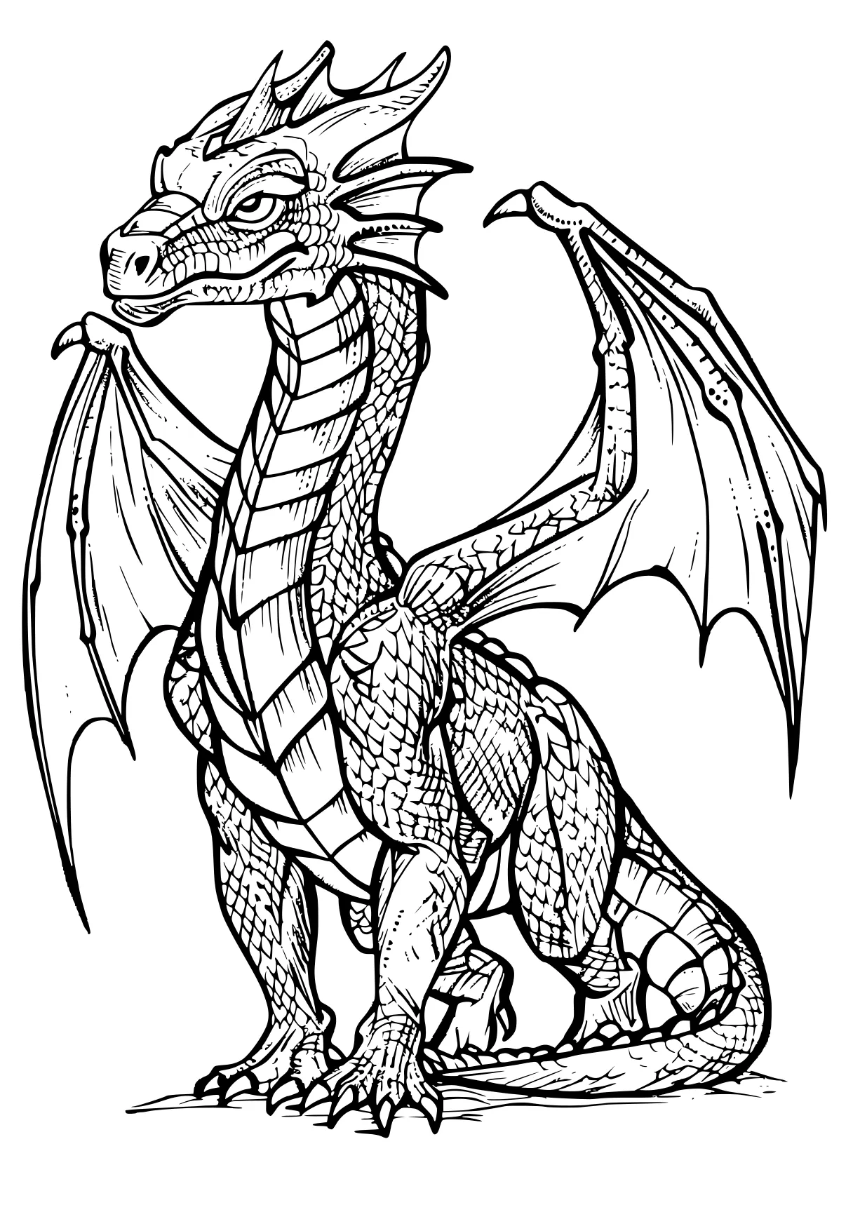 dragon coloring pages dragon, charizard, ghidorah, rodan, destoroyah, free page downloads