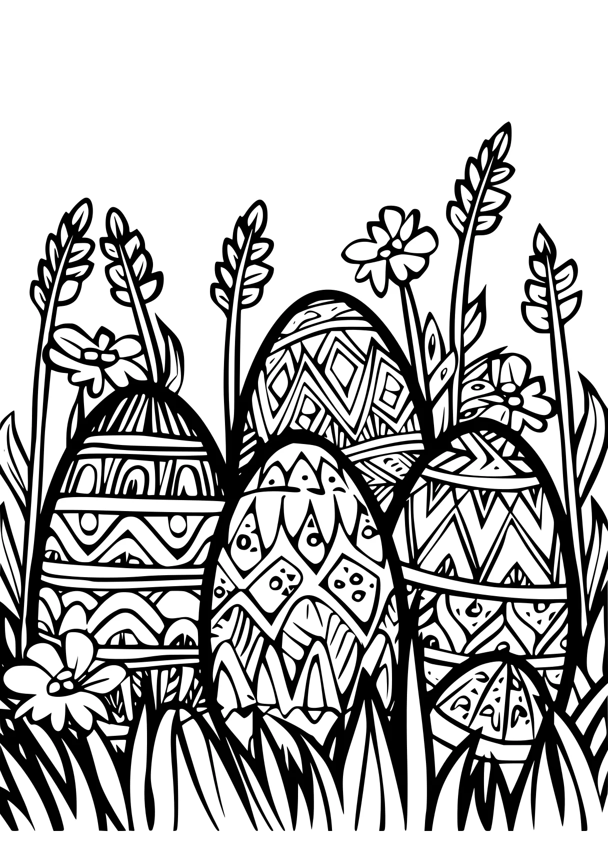 free printable easter coloring pages zentangle, colouring, easter, page downloads