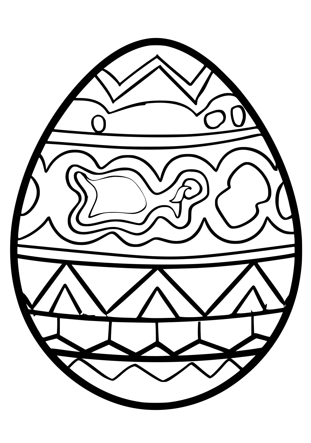 coloring pages for easter egg, easter, ornament, hatchimal, free page downloads