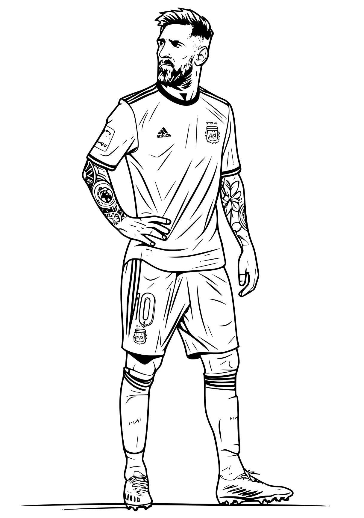 messi colouring pages messi, ronaldo, soccer, captain, neymar, free coloring page downloads