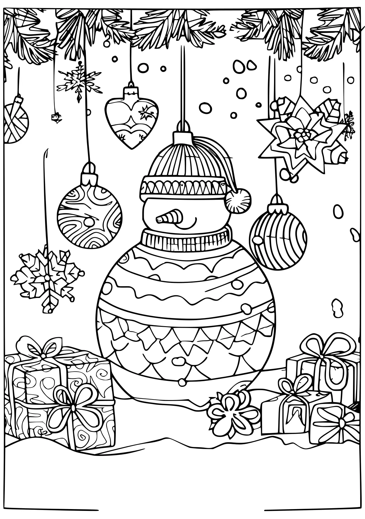 xmas colouring pages, zentangle, ornament, nutcracker, free coloring page downloads