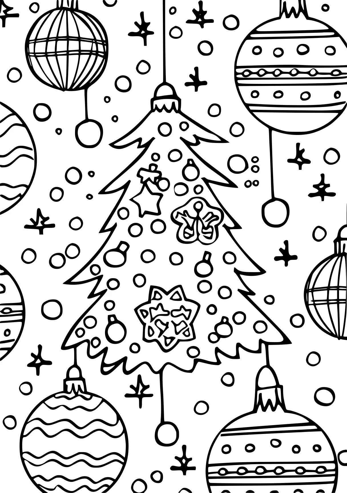 christmas coloring pictures, ornament, printables, snowflakes, free page downloads