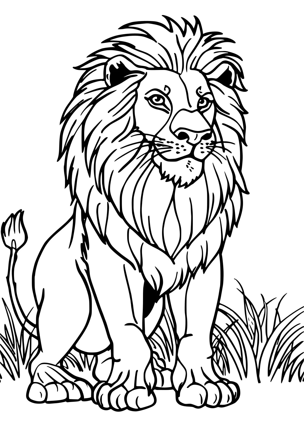 lion coloring page lion, lions, tiger, free downloads