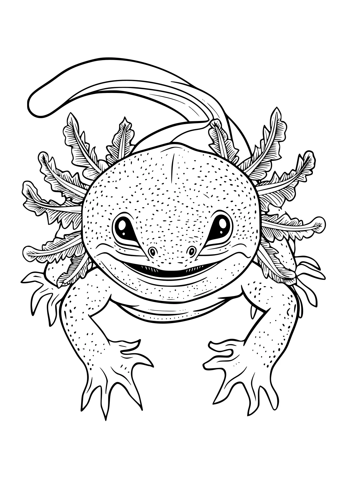 axolotl coloring page axolotl, toad, frog, gecko, bulbasaur, free downloads