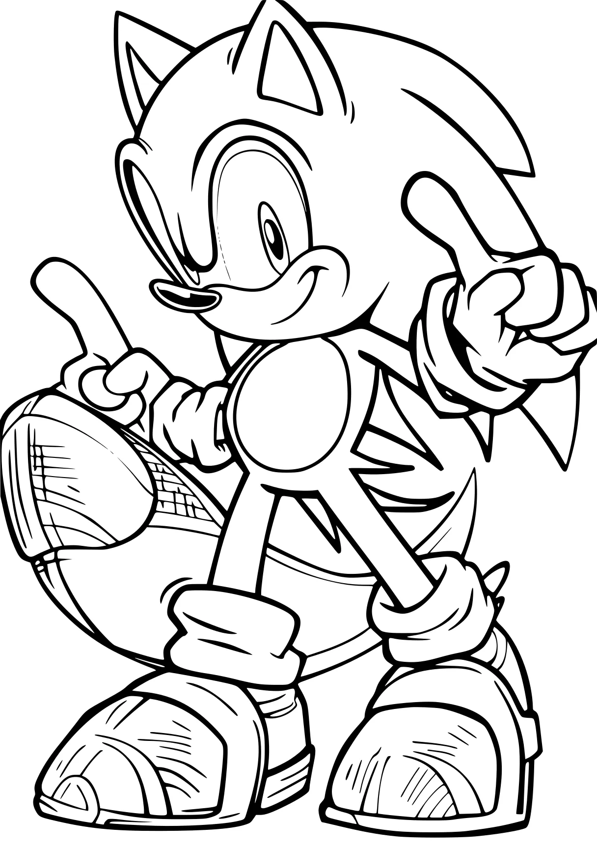 super sonic coloring page sonic, knuckles, hedgehog, tails, eggman, free downloads