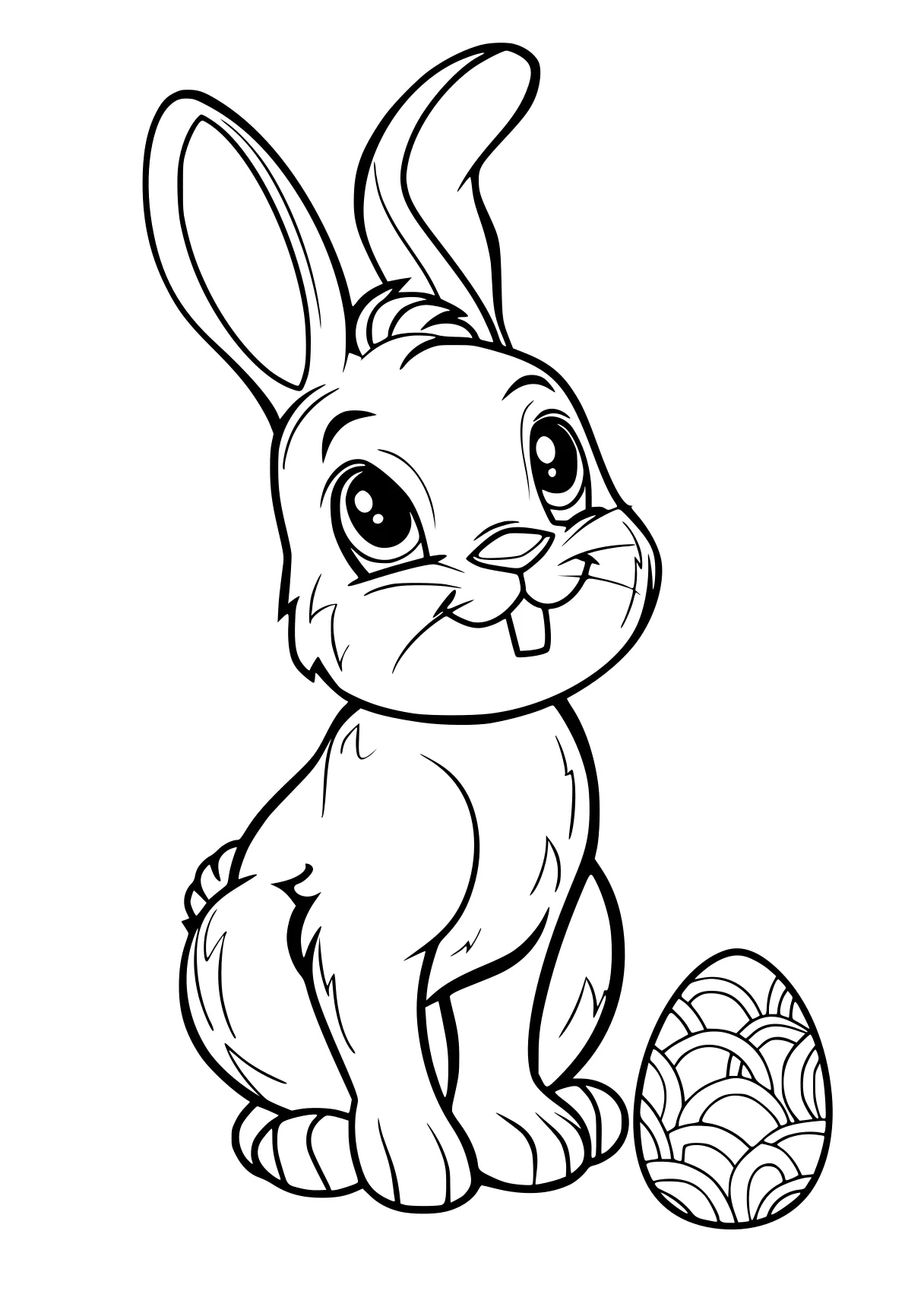 easter bunny coloring page bunny, rabbit, scorbunny, bunzo, free downloads