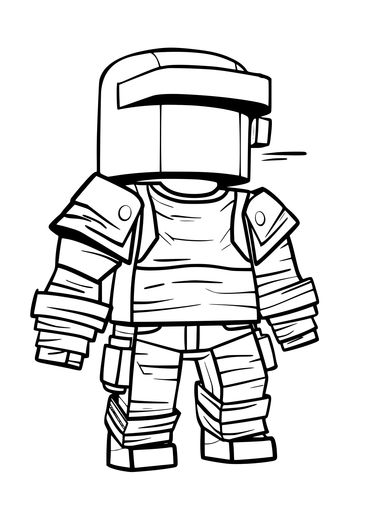 coloring pages roblox knight, boxy, robot, optimus, pocket, free page downloads