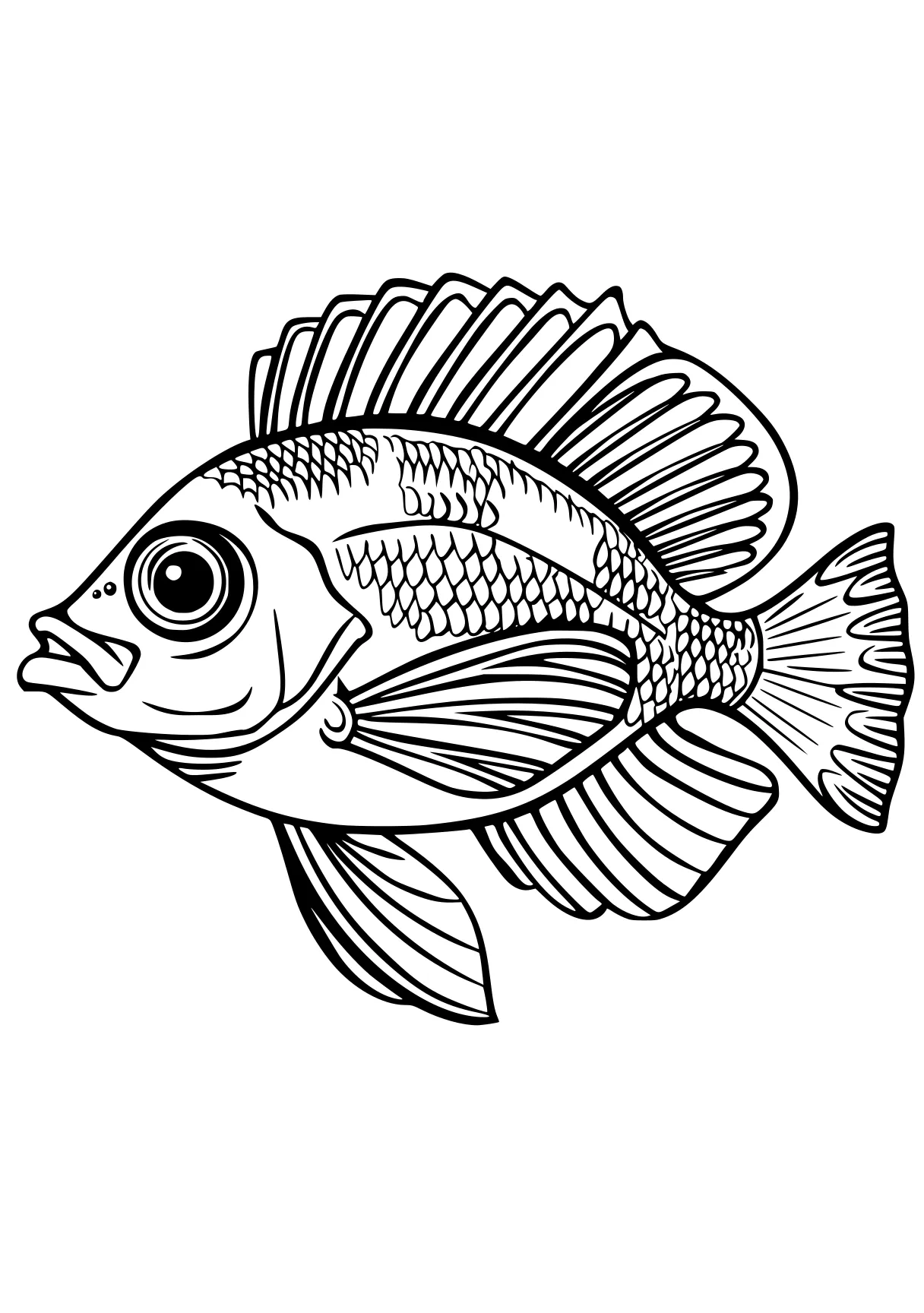 fish coloring pages fish, nemo, jonah, tanjiro, wall, free page downloads