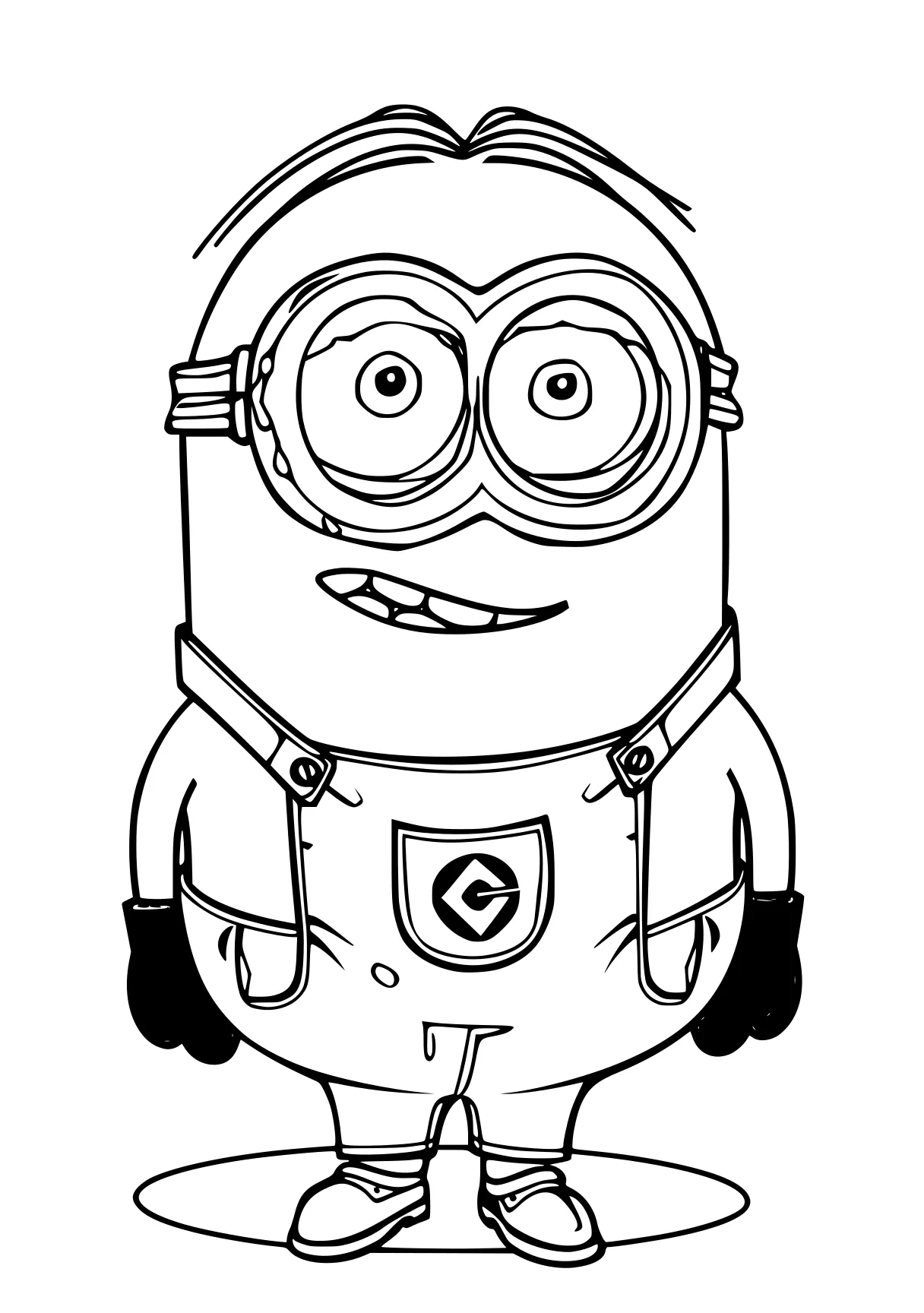 minion coloring sheet minion, minions, doraemon, pororo, morty, free page downloads