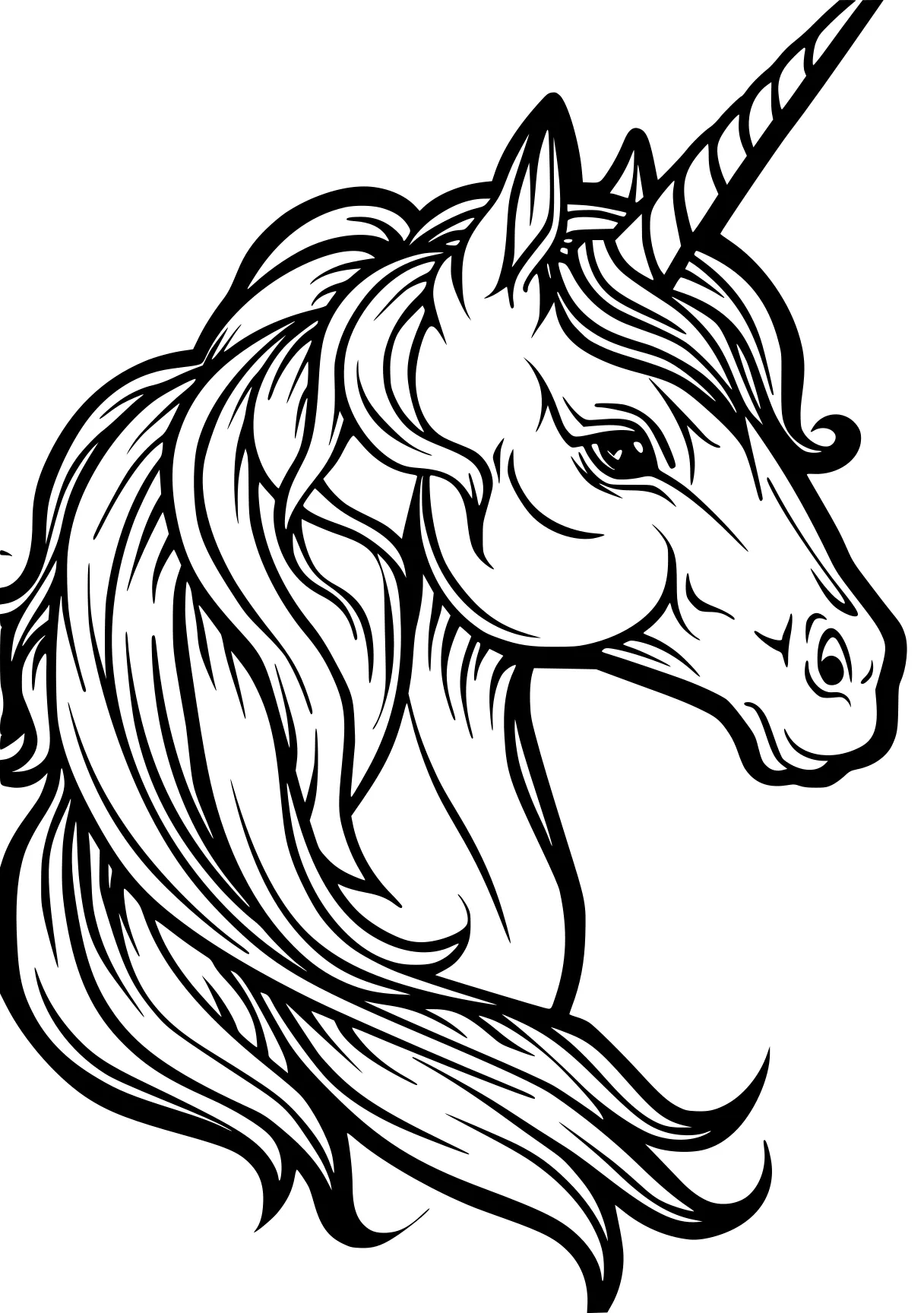 unicorn coloring unicorn, horse, pony, pegasus, celestia, free page downloads