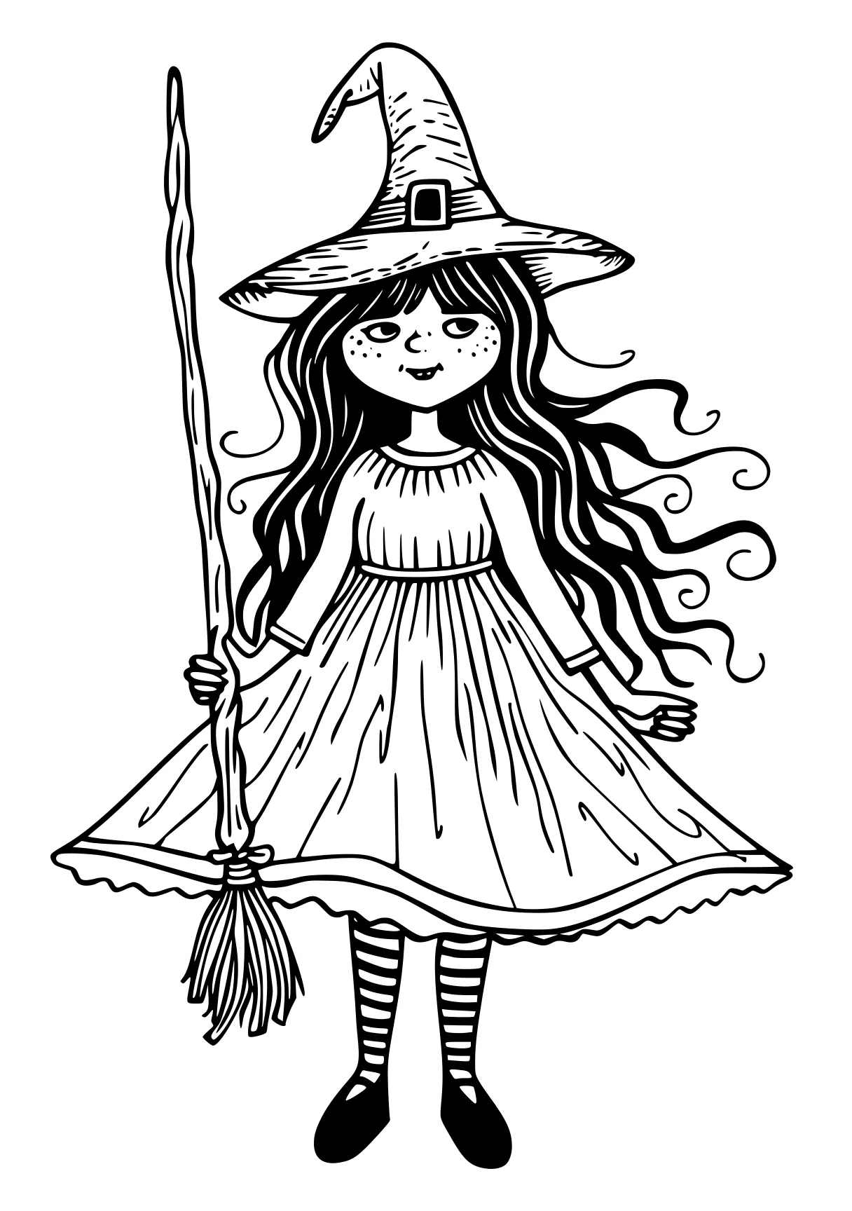 witch coloring pages witchy, witch, pilgrim, scarecrow, wizard, free page downloads