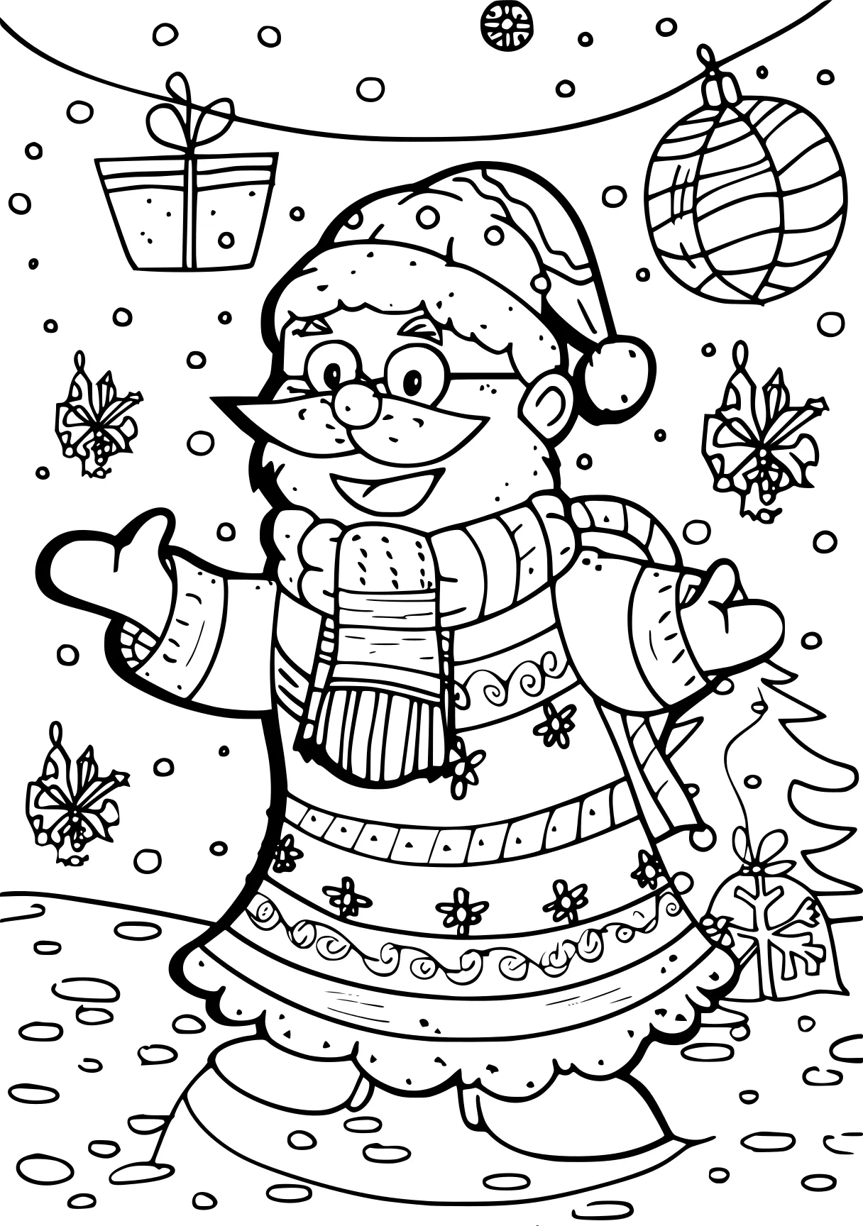 free christmas coloring pages, claus, snowman, nutcracker, page downloads