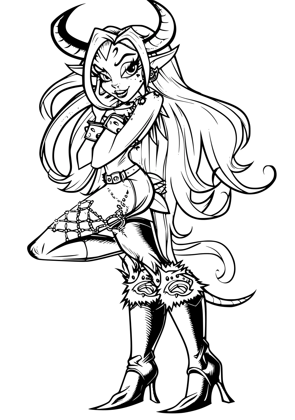 monster high coloring book nezuko, chibi, kuromi, alice, sailor, free page downloads