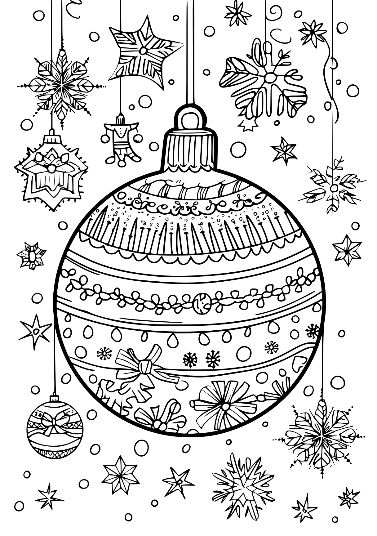 coloring pages for adults christmas ornament, zentangle, nutcracker, free page downloads