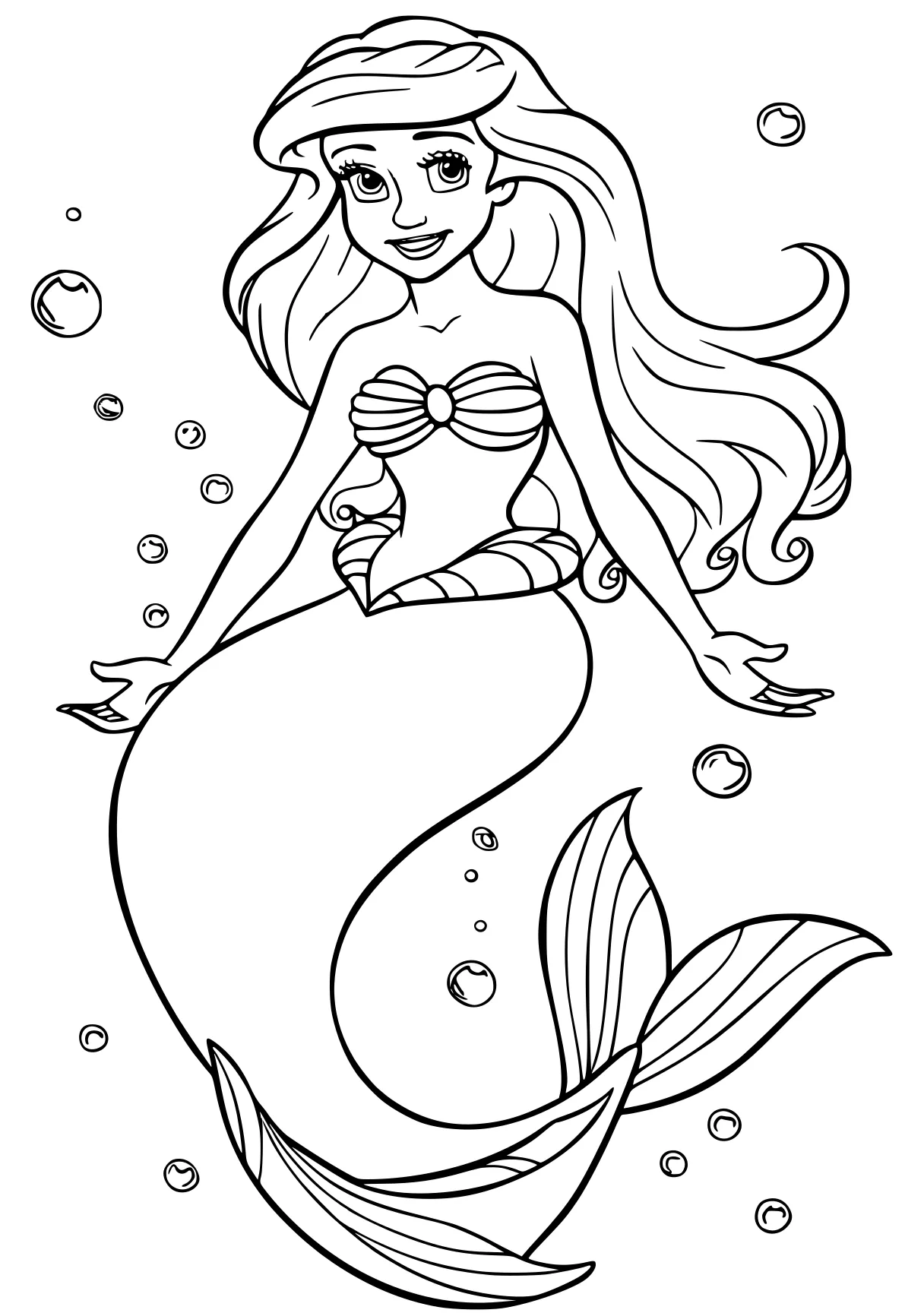 ariel coloring pages mermaid, ariel, fish, siren, free page downloads