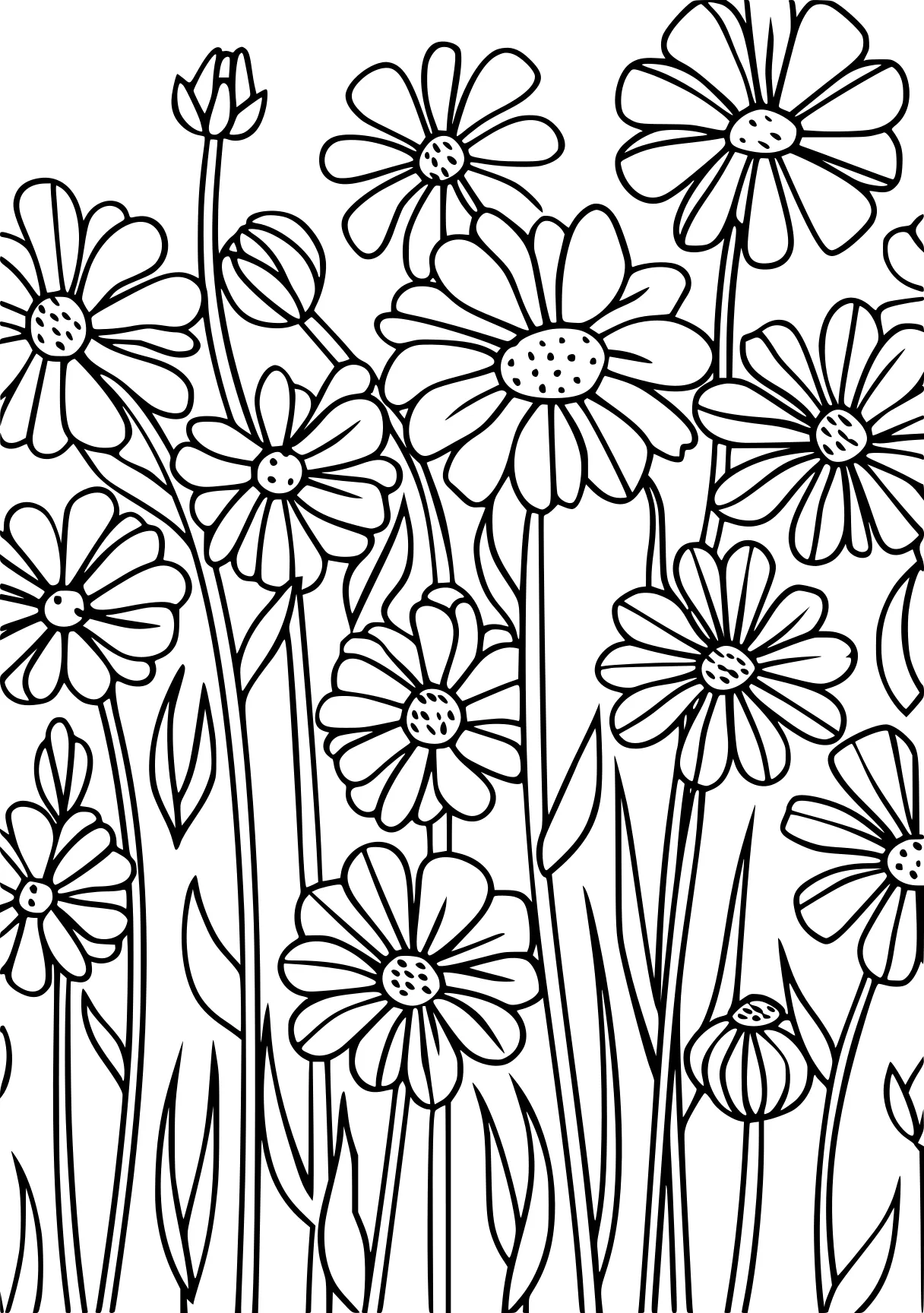 coloring pages for adults flowers, pattern, printables, colouring, free page downloads