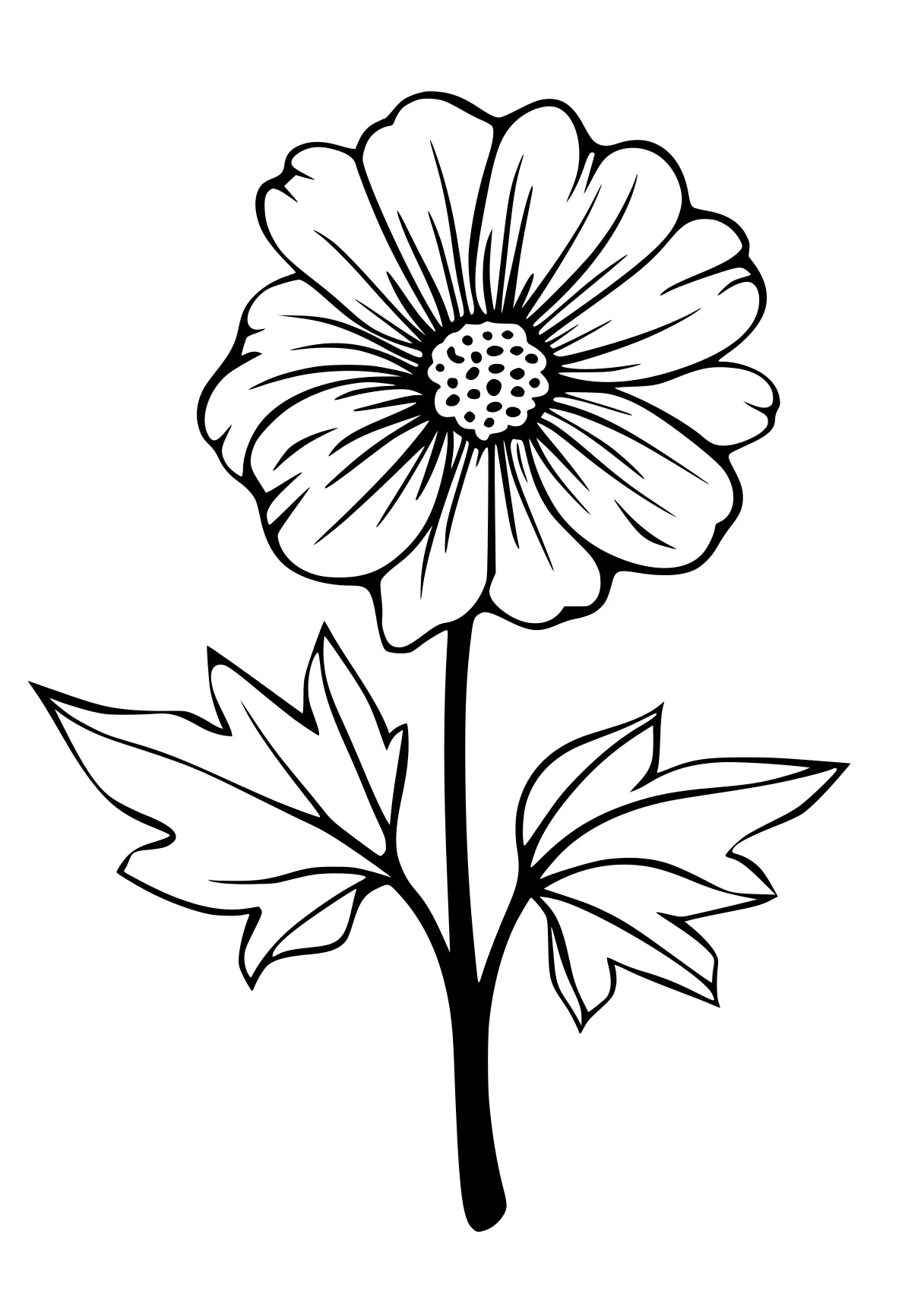 a flower coloring pages flower, flowers, illustrator, free page downloads