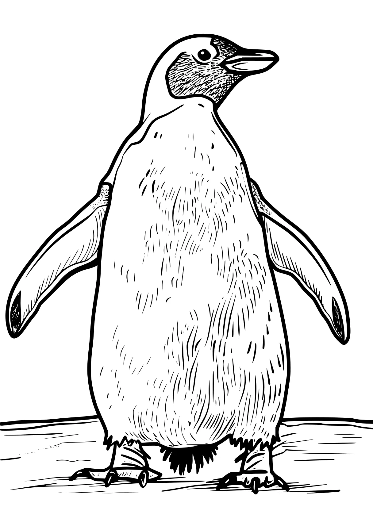 penguin coloring sheet penguin, orca, narwhal, olaf, leg, free page downloads