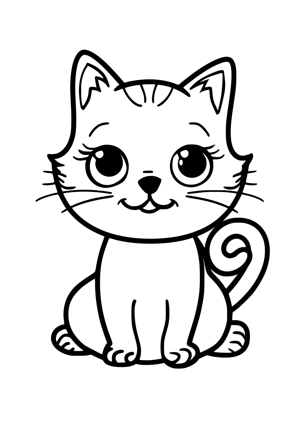 coloring games kitty, mew, cat, caticorn, kitten, free page downloads