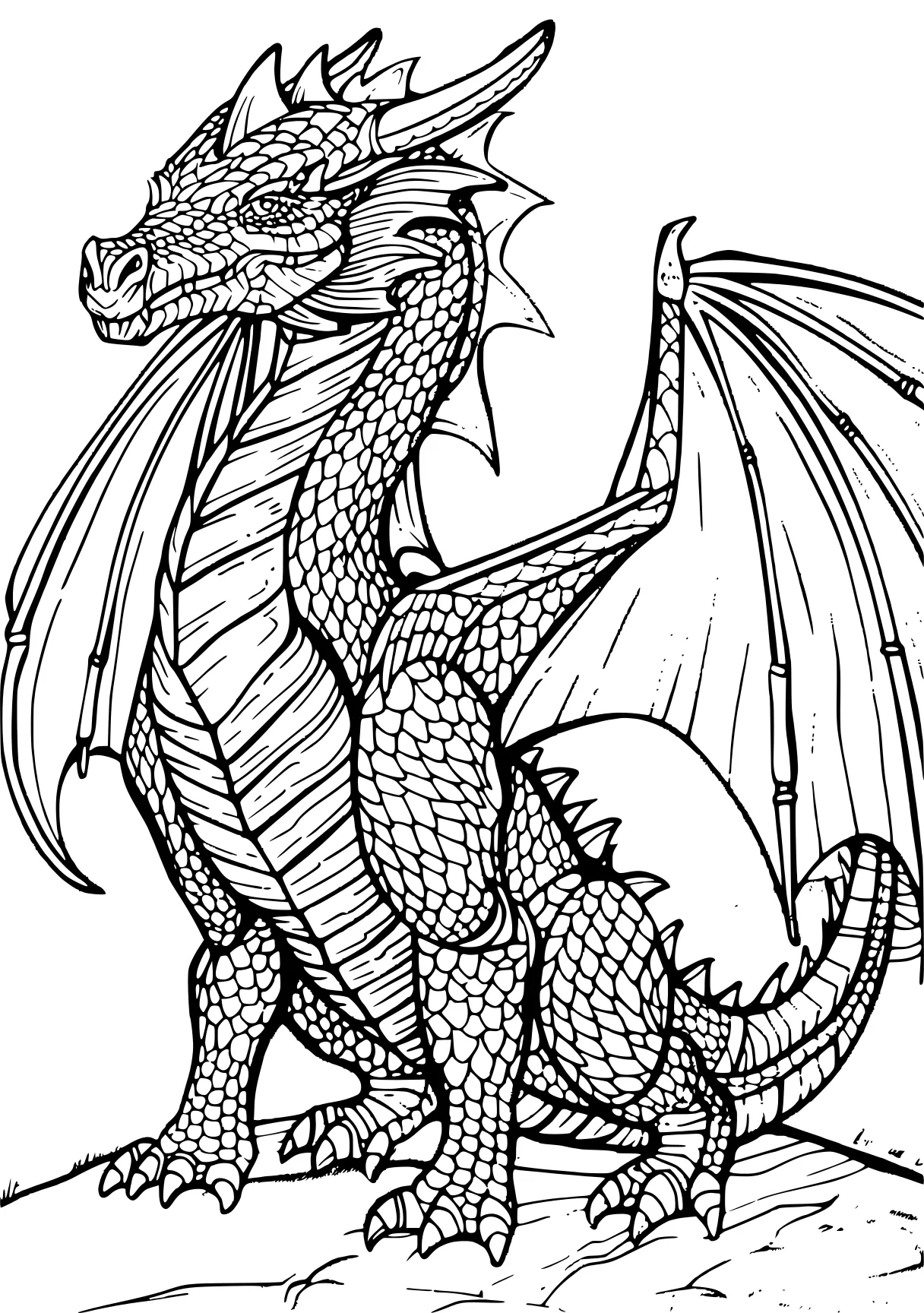 dragon coloring pages dragon, ghidorah, charizard, rodan, free page downloads