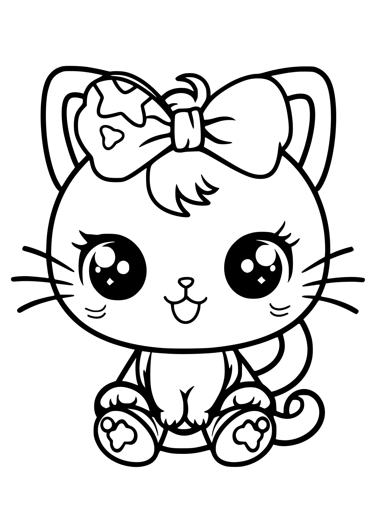 kawaii coloring pages jigglypuff, kitty, sanrio, unikitty, cinnamoroll, free page downloads