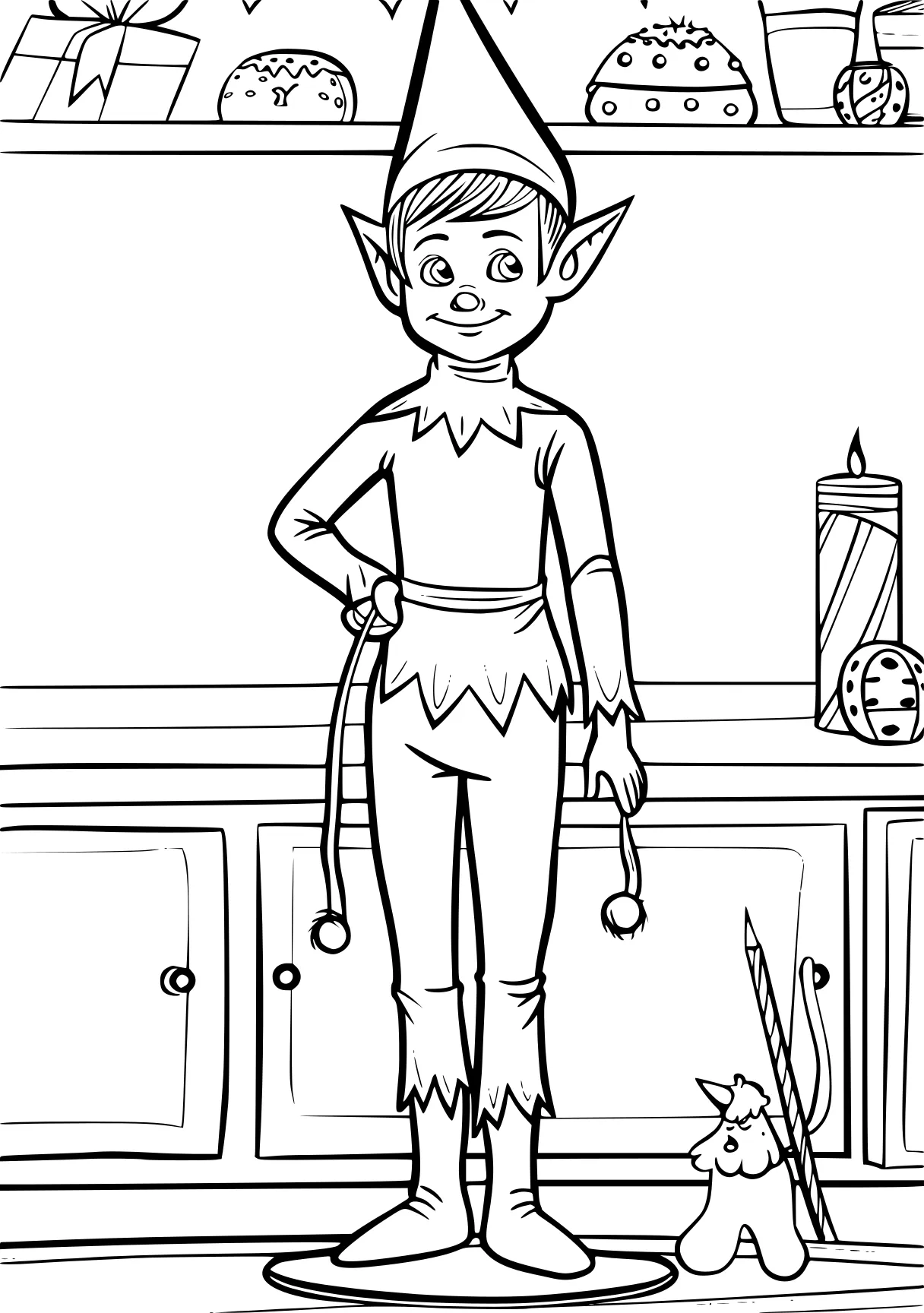 elf on the shelf coloring pages elf, kratts, goblin, vampirina, free page downloads