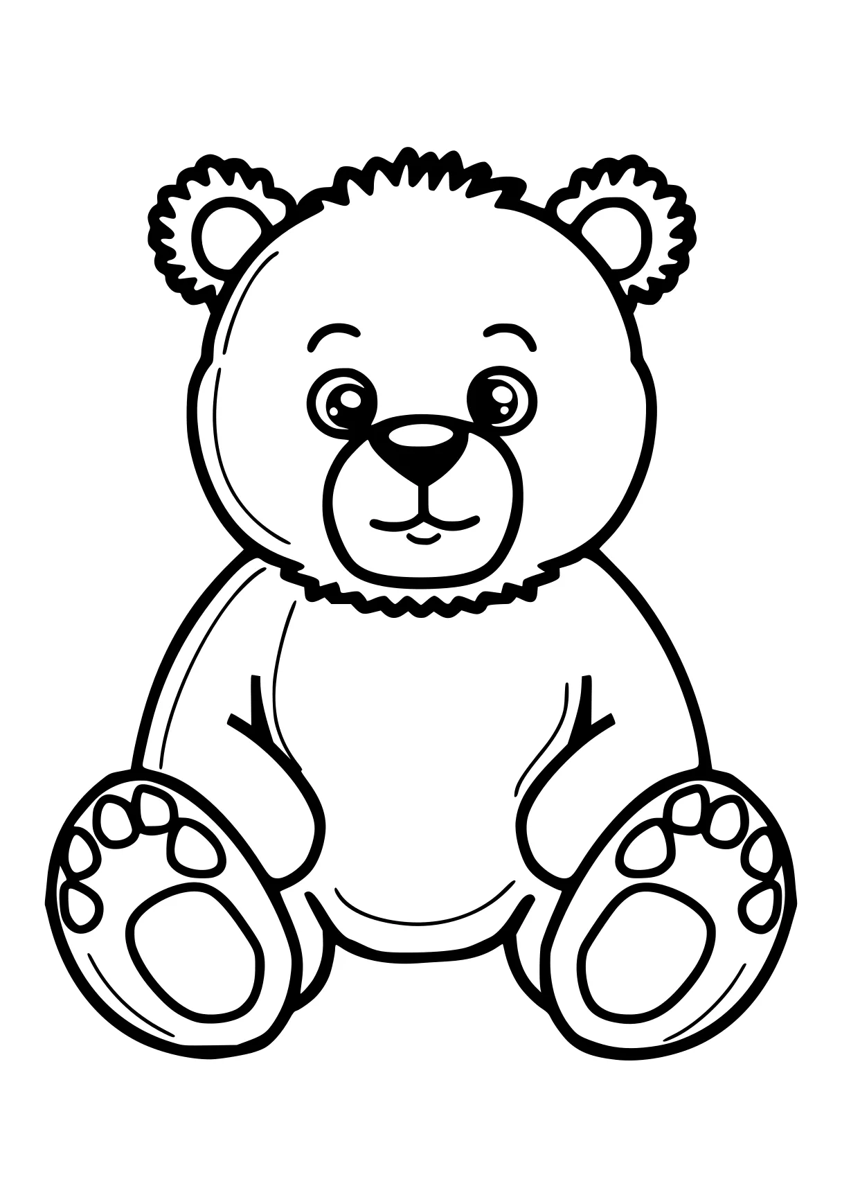 adult coloring printable bear, fazbear, teddy, bears, free page downloads